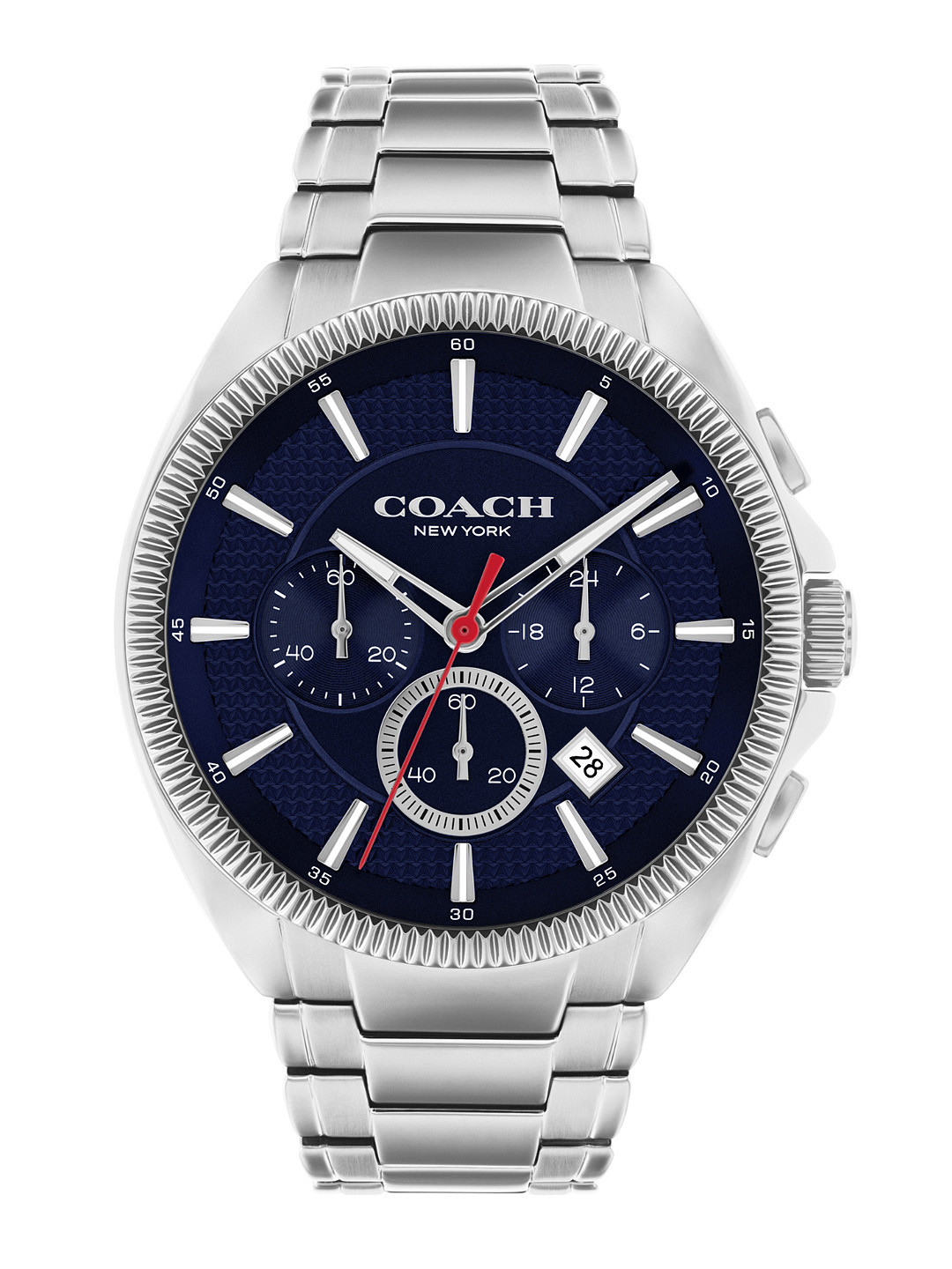 

Coach Men Jackson Bracelet Style Analogue Chronograph Watch 14602679, Blue