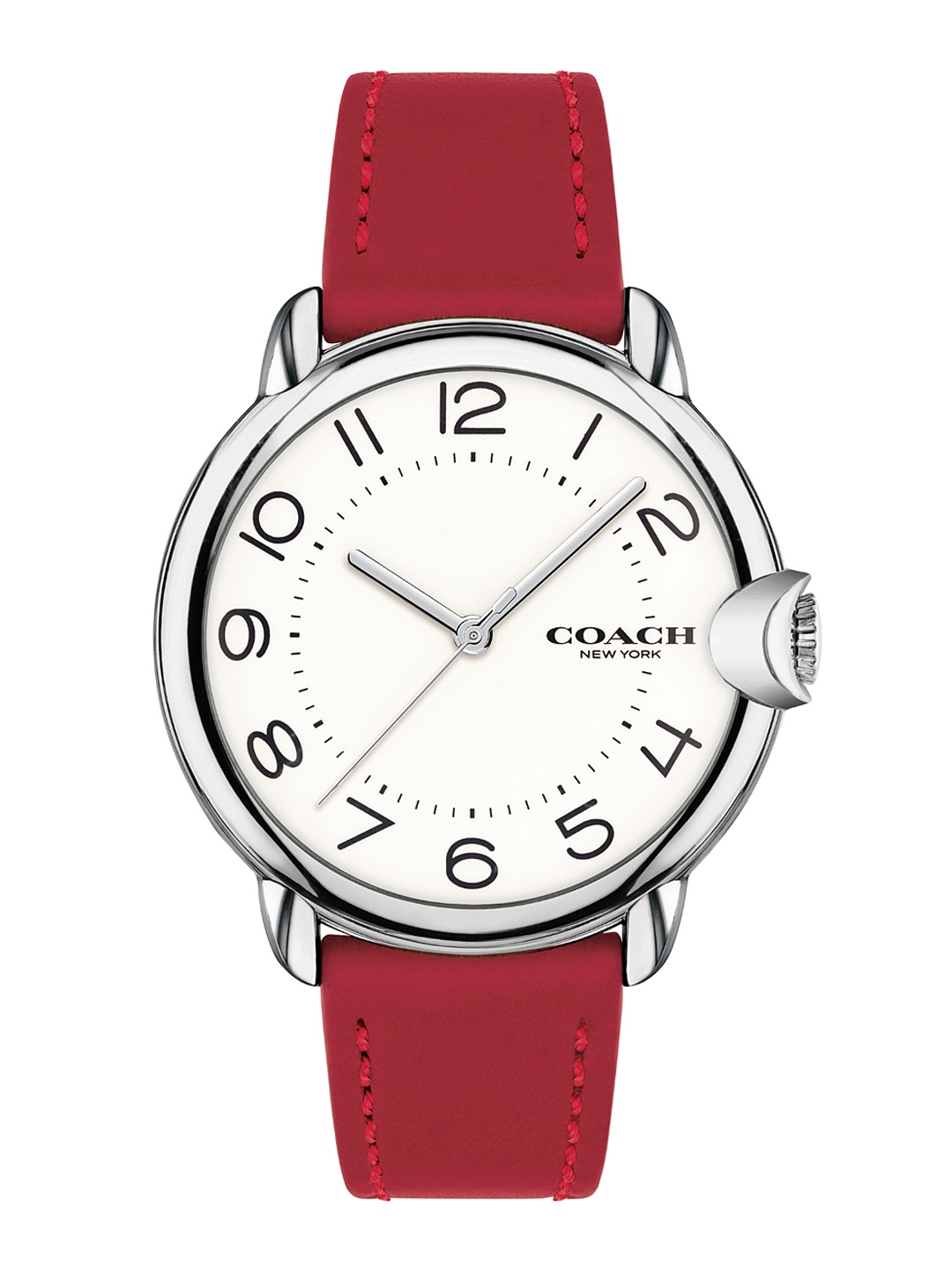 

Coach Women Arden Dial & Leather Straps Analogue Watch 14503724, White