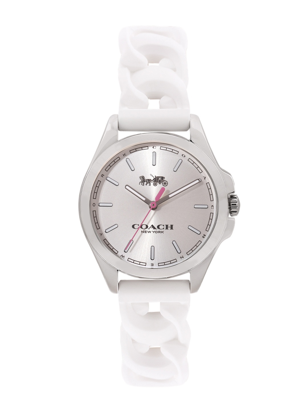 

Coach Women Libby Analogue Watch 14503782, Silver