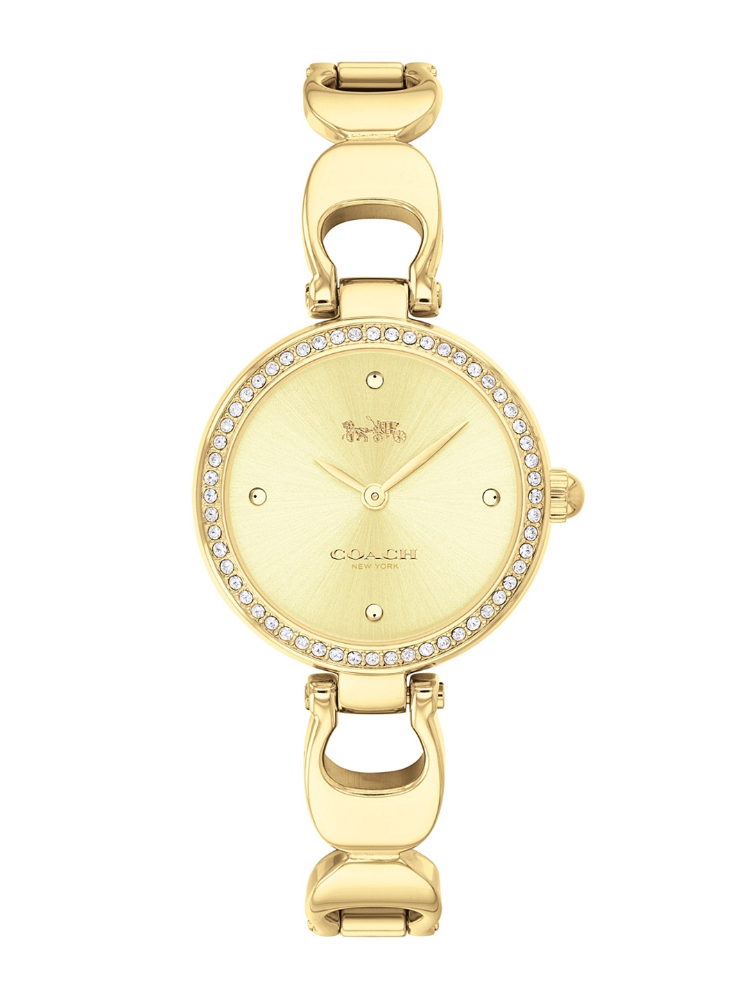 

Coach Women Park Bracelet Style Straps Analogue Watch 14503171, Gold