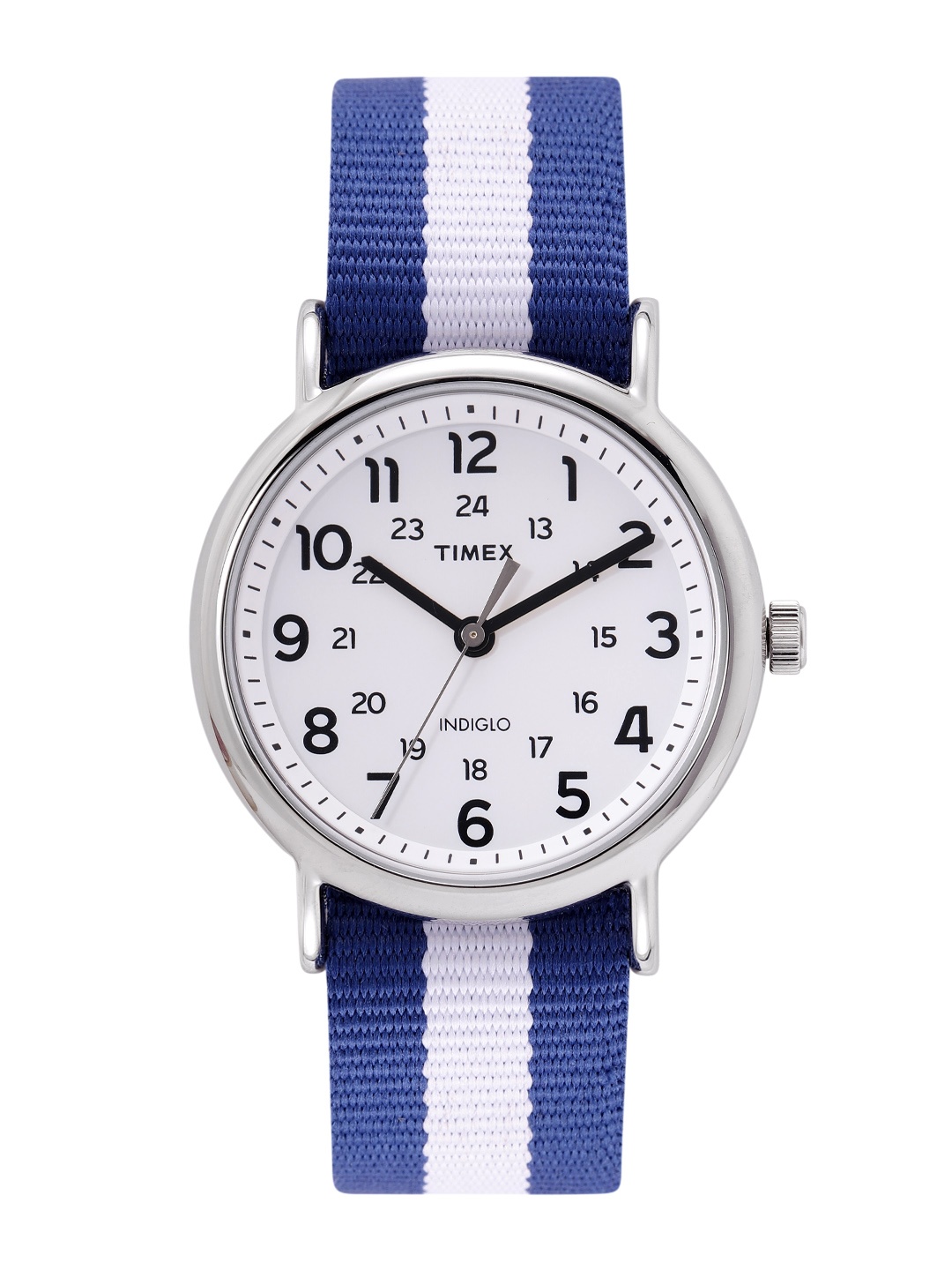 

Timex Unisex Weekender Classic Analogue Watch TW2P67800AP, White