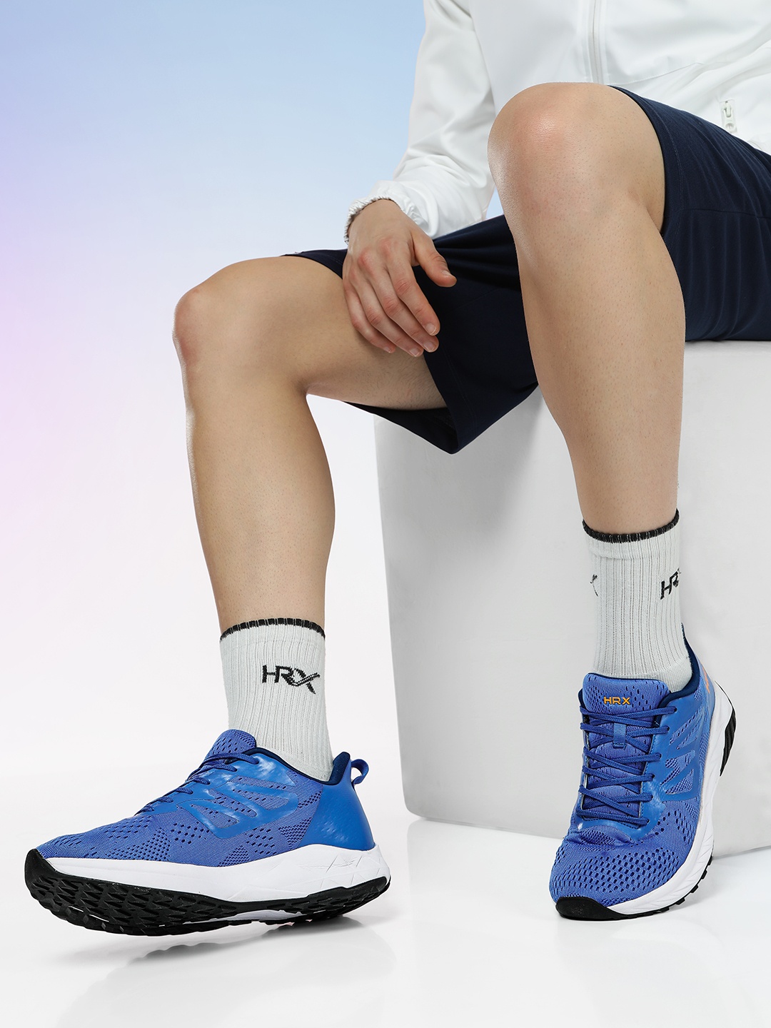 

HRX by Hrithik Roshan Men Running Shoes, Blue