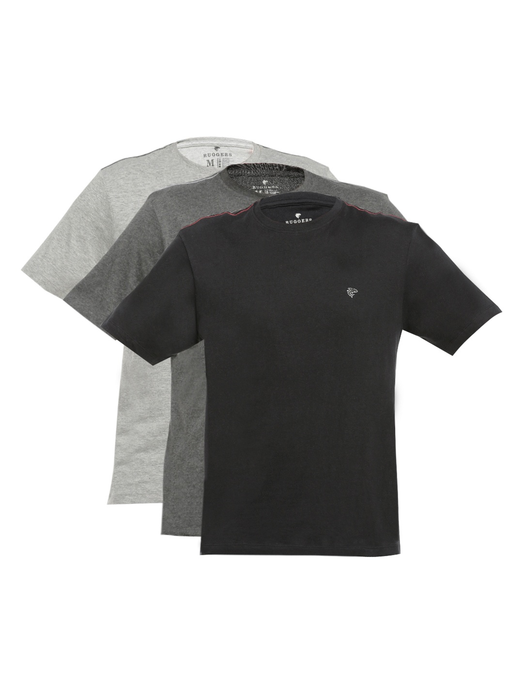 

Ruggers Men Pack of 3 Assorted Pure Cotton T-shirts