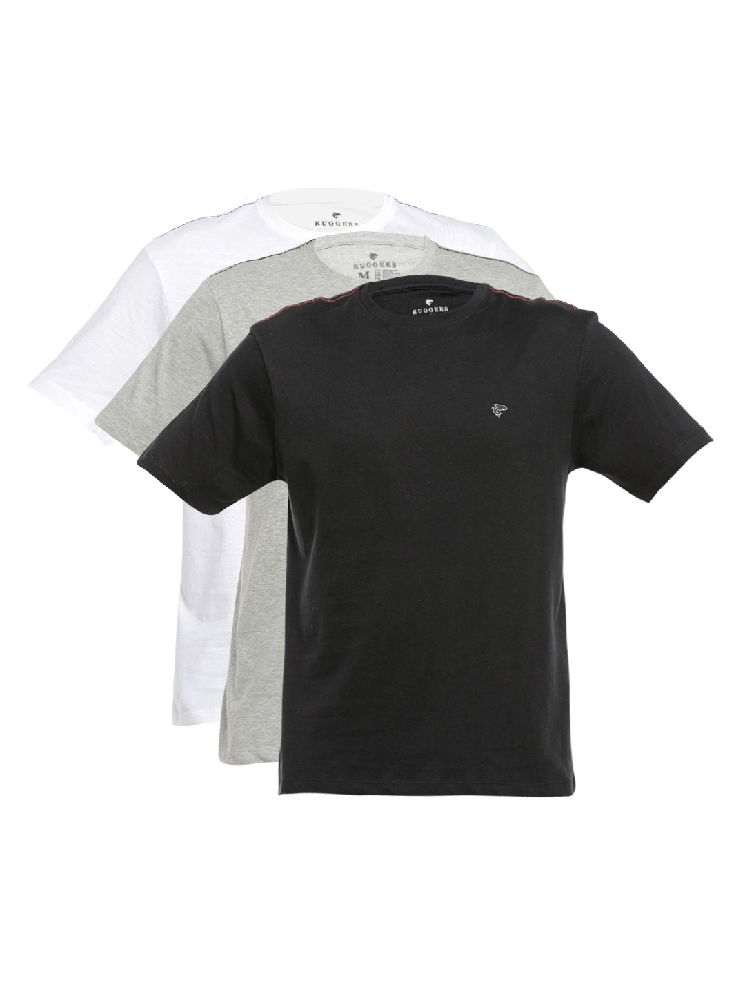 

Ruggers Assorted Pack of 3 Round Neck T-shirts