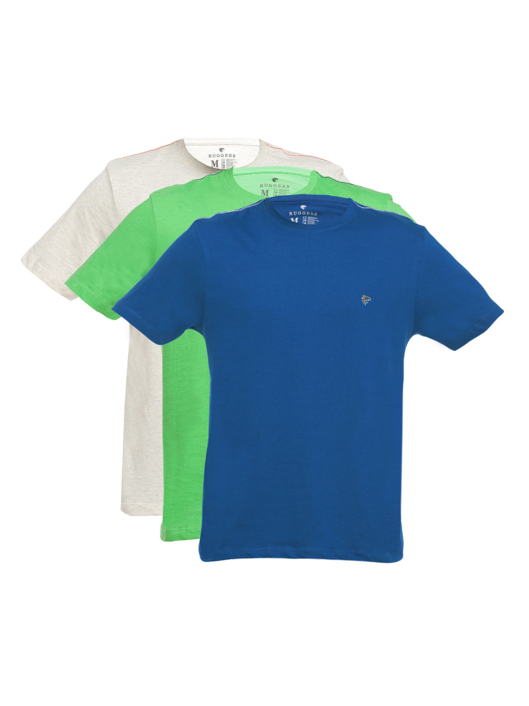 

Ruggers Assorted Pack of 3 Round Neck T-shirts