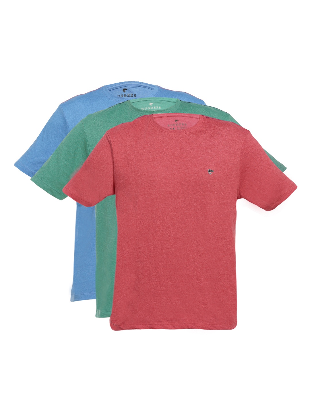 

Ruggers Assorted Pack of 3 Round Neck T-shirts
