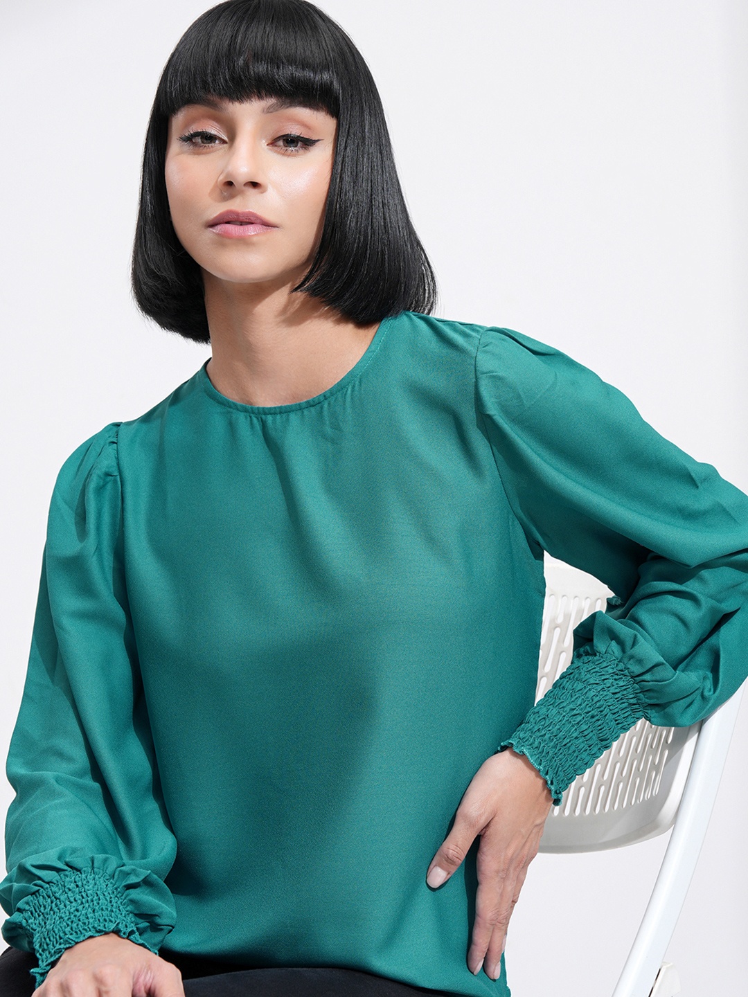 

Tokyo Talkies Top, Green