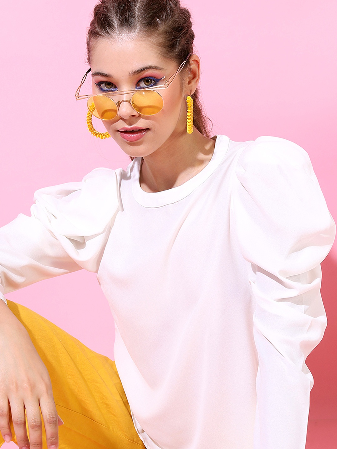 

Tokyo Talkies Top, White