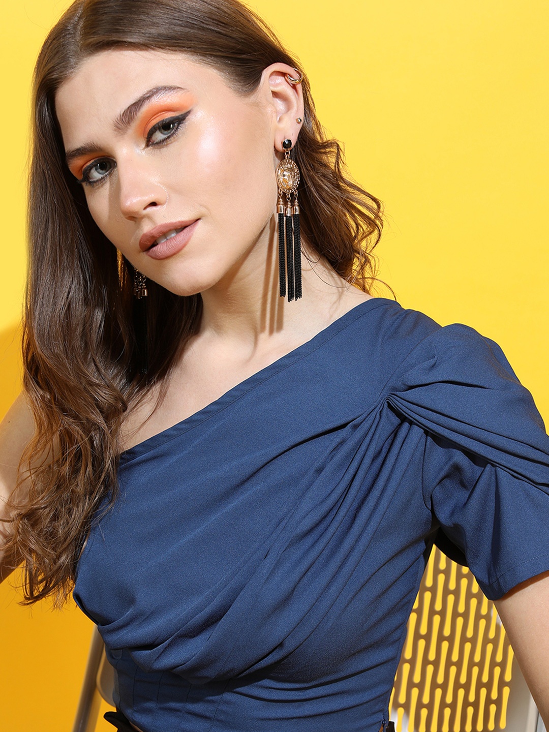 

Tokyo Talkies Top, Blue