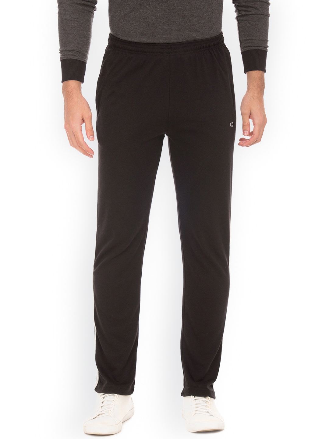 

Colt Men Black Solid Trackpants