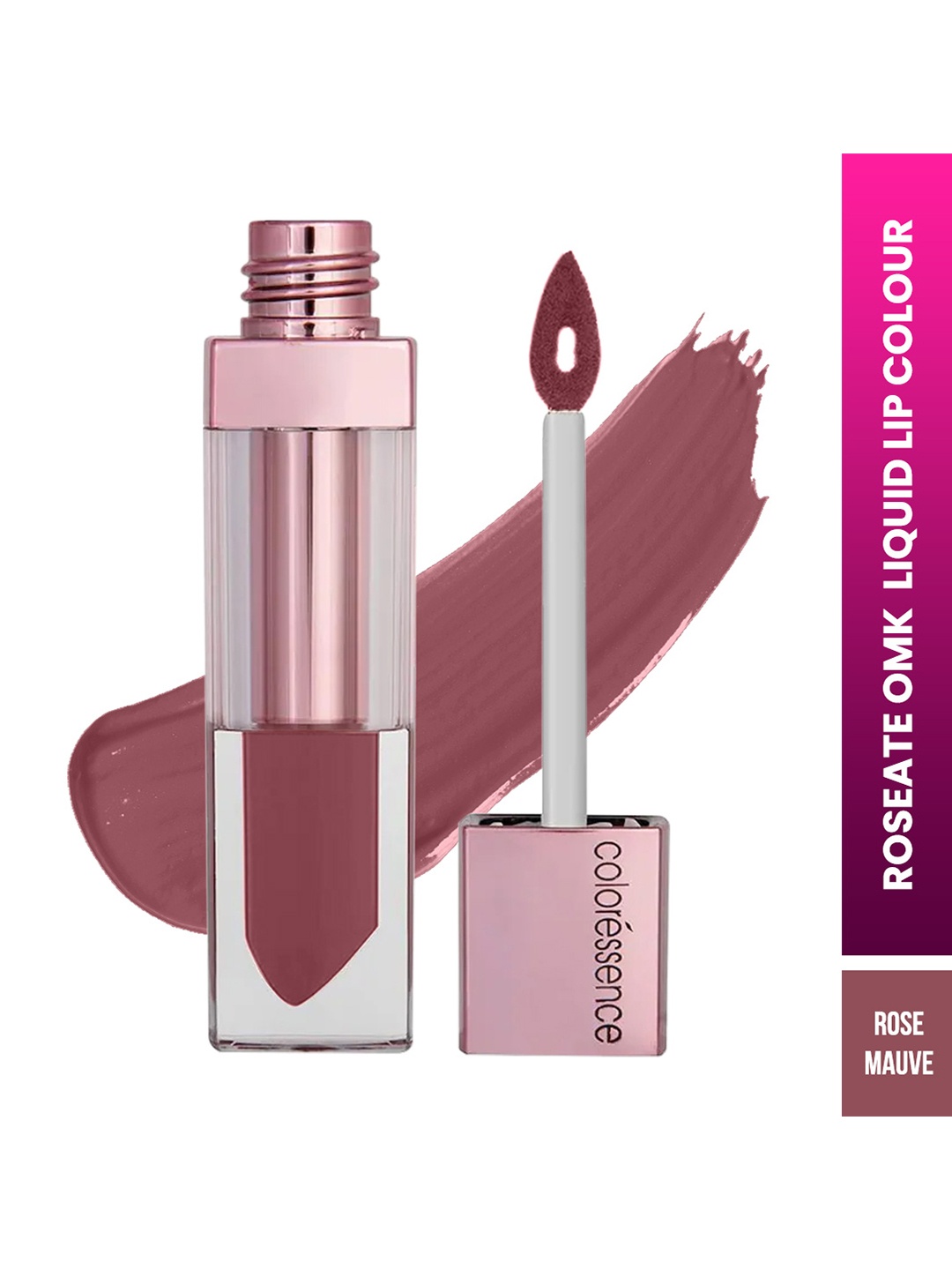 

Coloressence Roseate OMK Non Transfer Liquid Lip Color 6ml - Rose Mauve, Pink