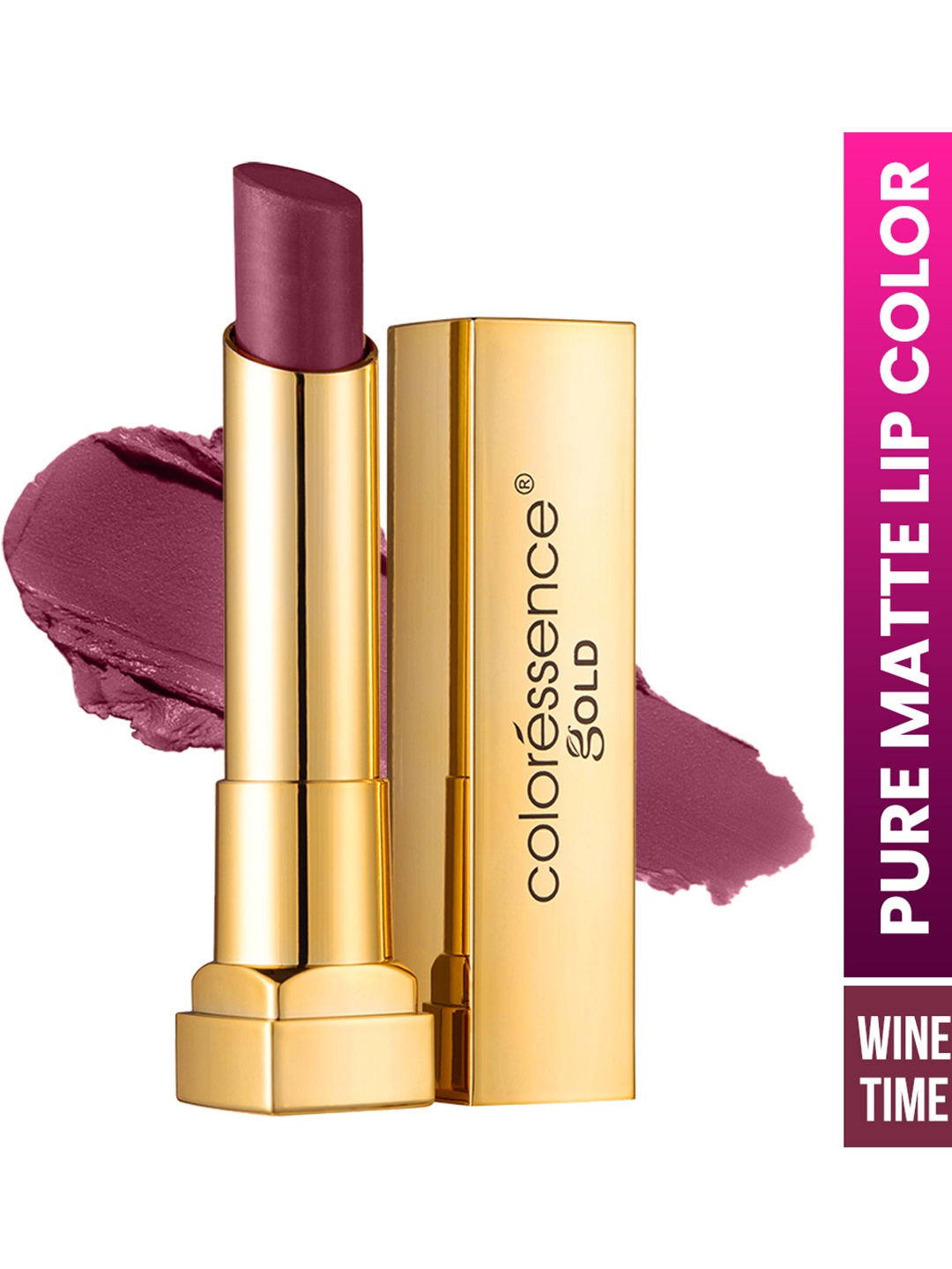 

Coloressence Pure Matte Lip Color 3.3g - Wine Time, Purple