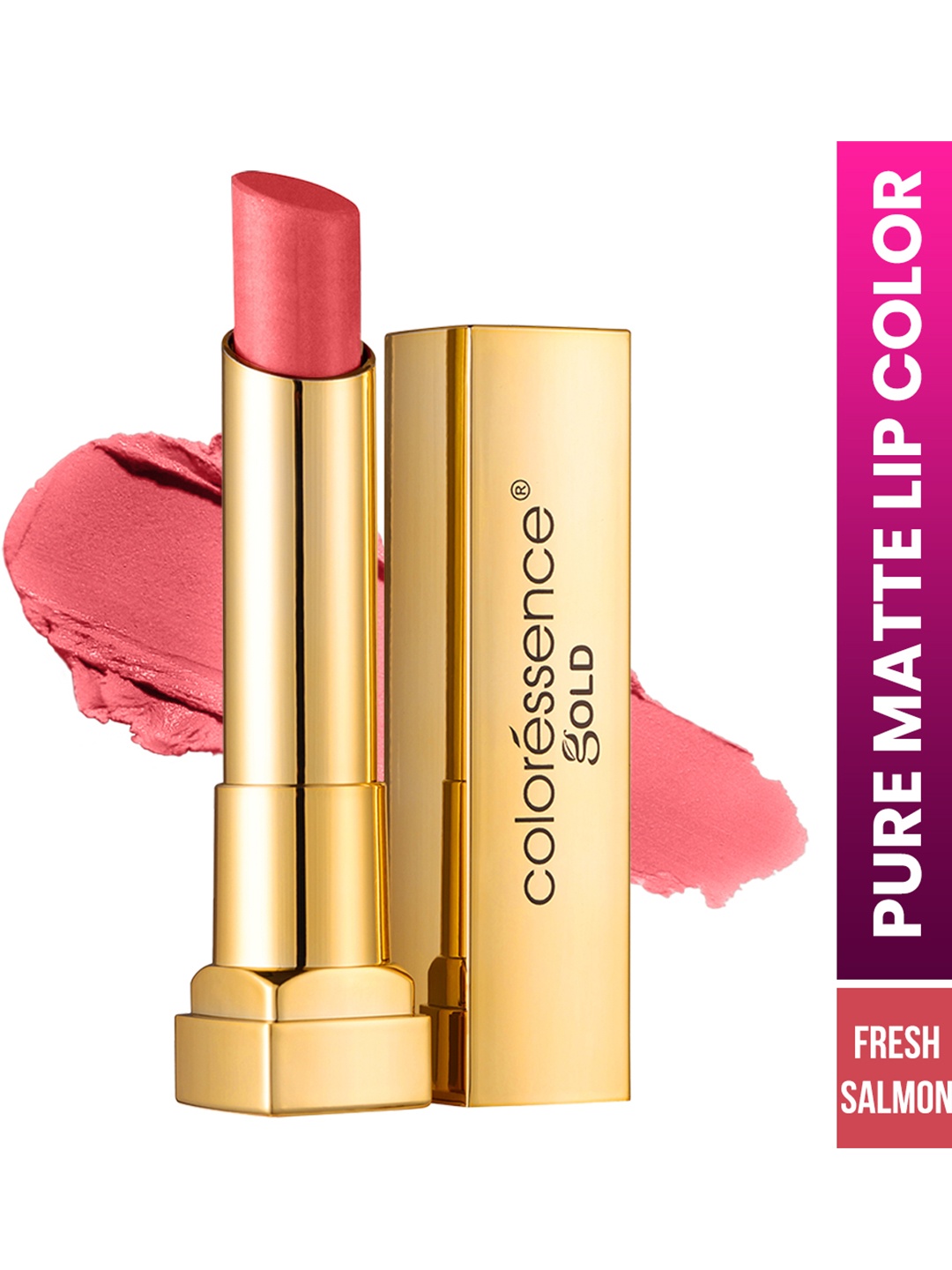 

Coloressence Pure Matte Lip Color 3.3g - Fresh Salmon, Brown