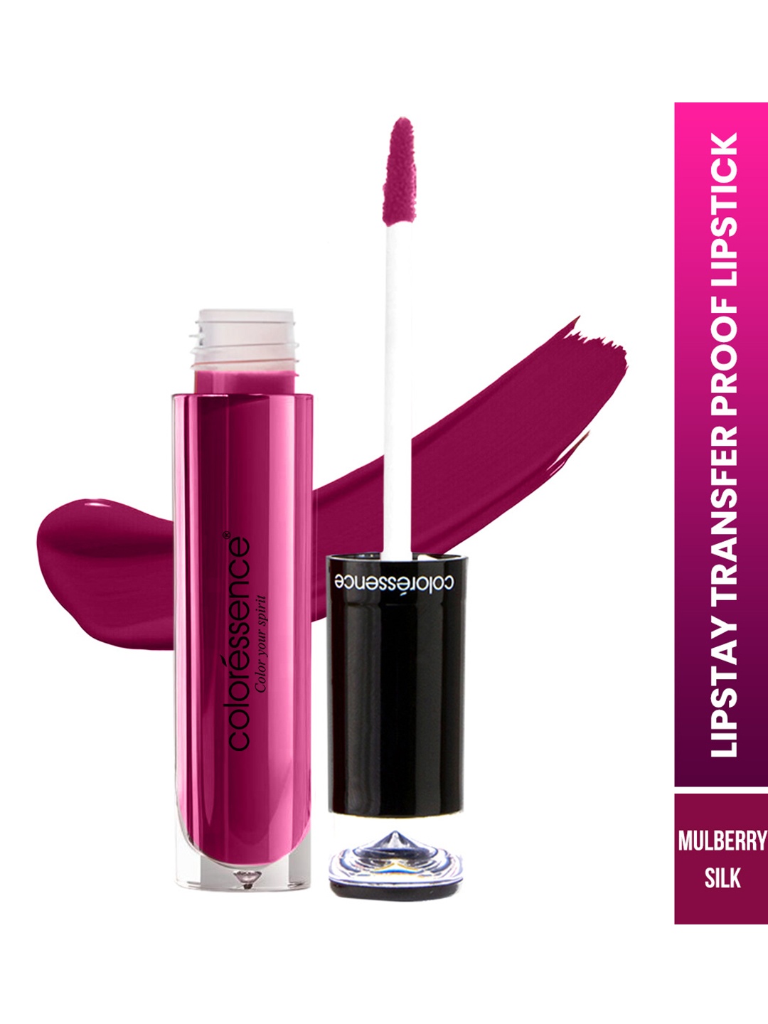 

Coloressence Lipstay Transfer Proof Liquid Lipstick 4ml - Mulberry Silk, Purple