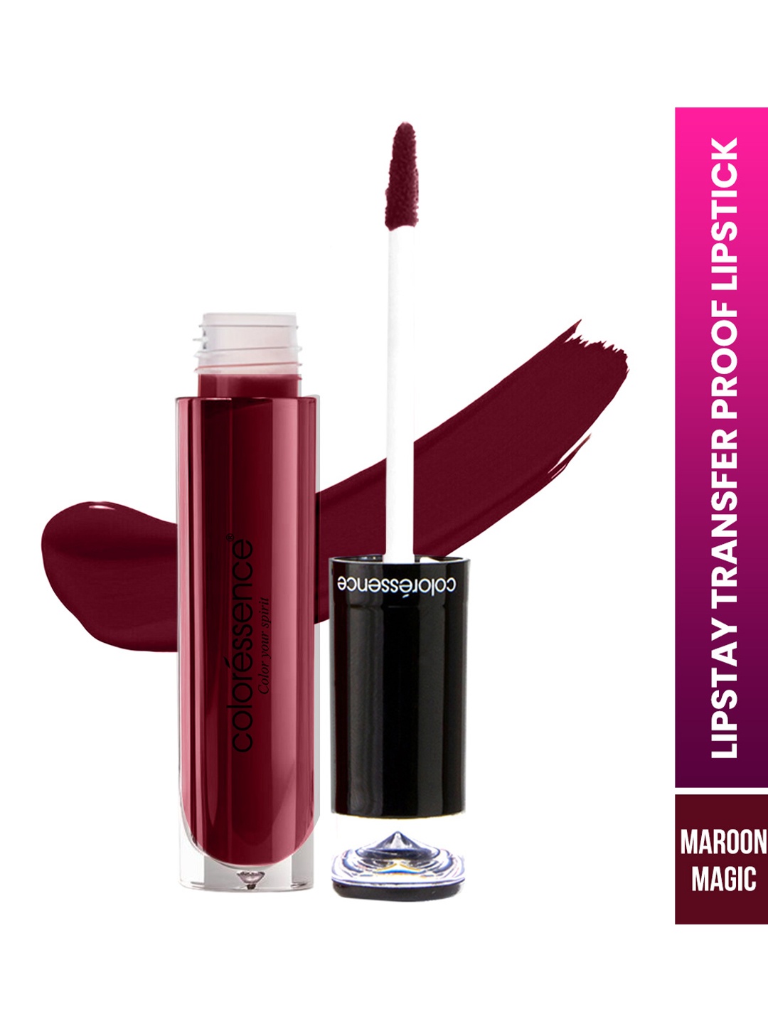 Coloressence Lipstay Transfer Proof Liquid Lipstick - 4ml - Maroon Magic - LTP - 15
