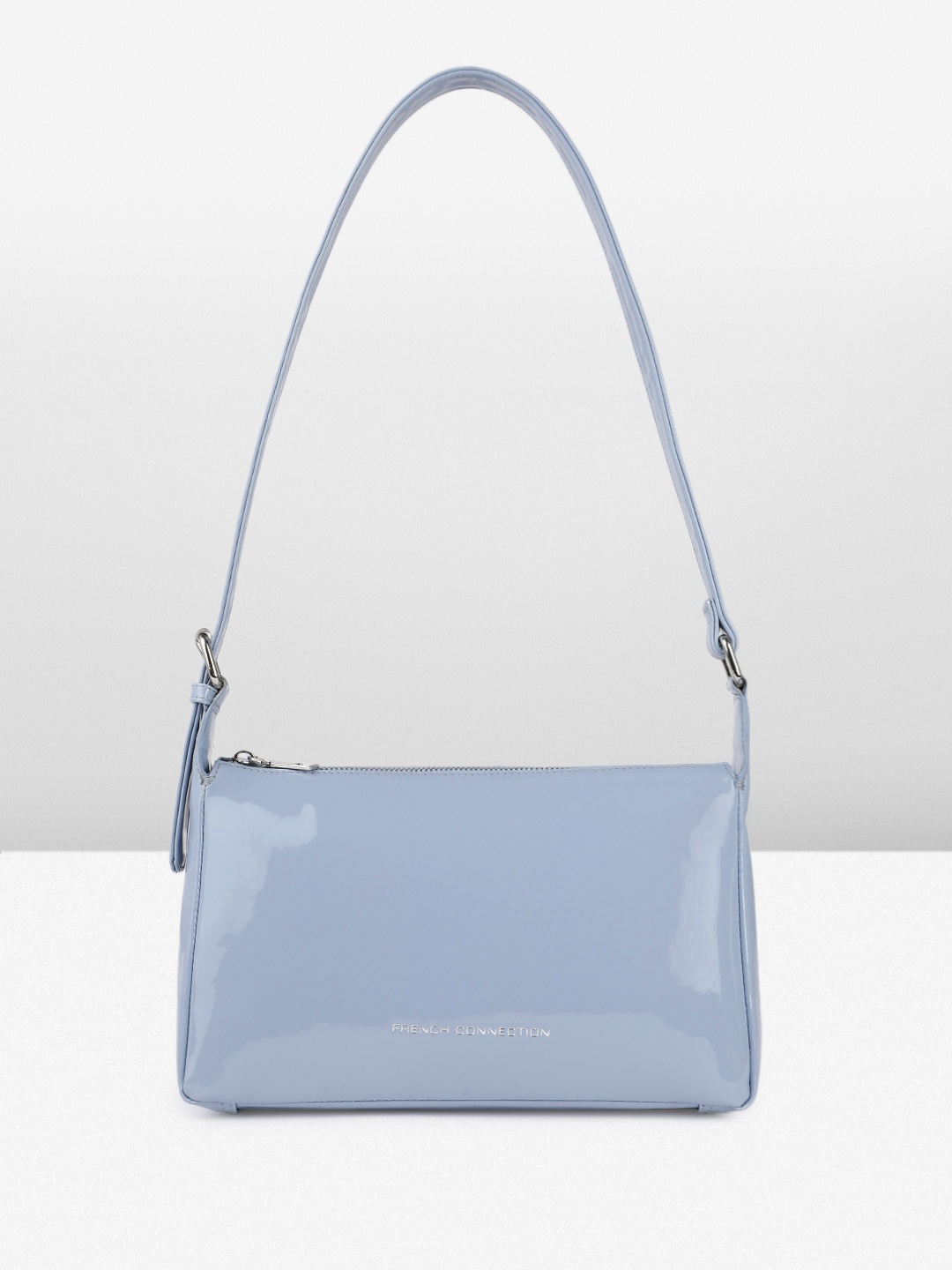 

French Connection Structured Shoulder Bag, Blue