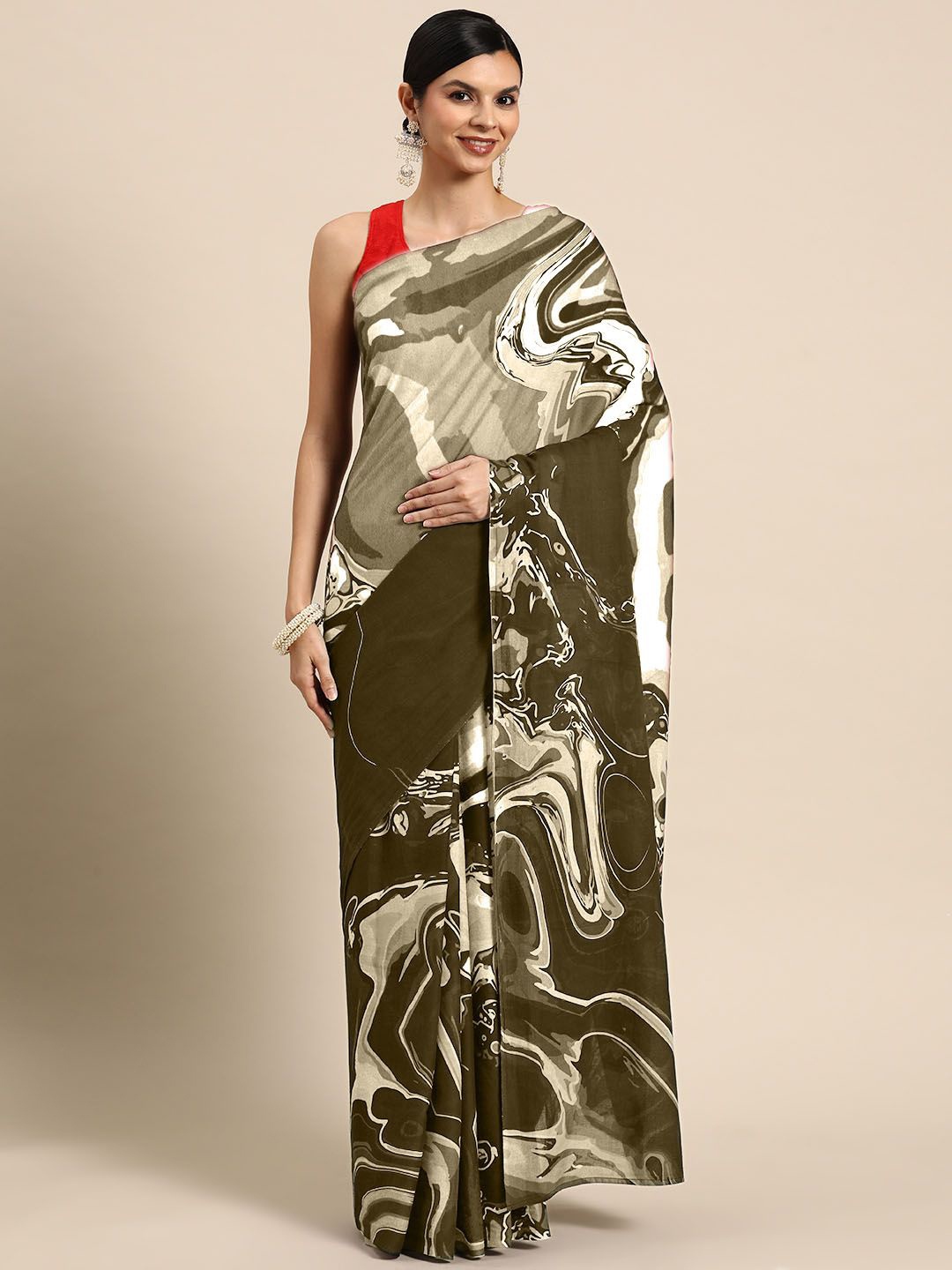 

BUTA BUTI Pure Cotton Saree, Yellow