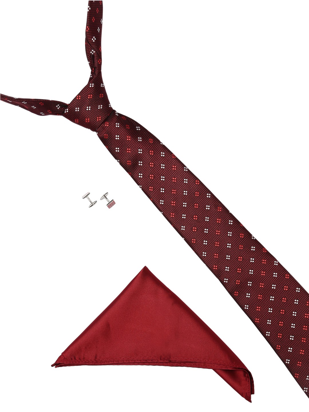 

Alvaro Castagnino Maroon Colored Accessory Gift Set for Men