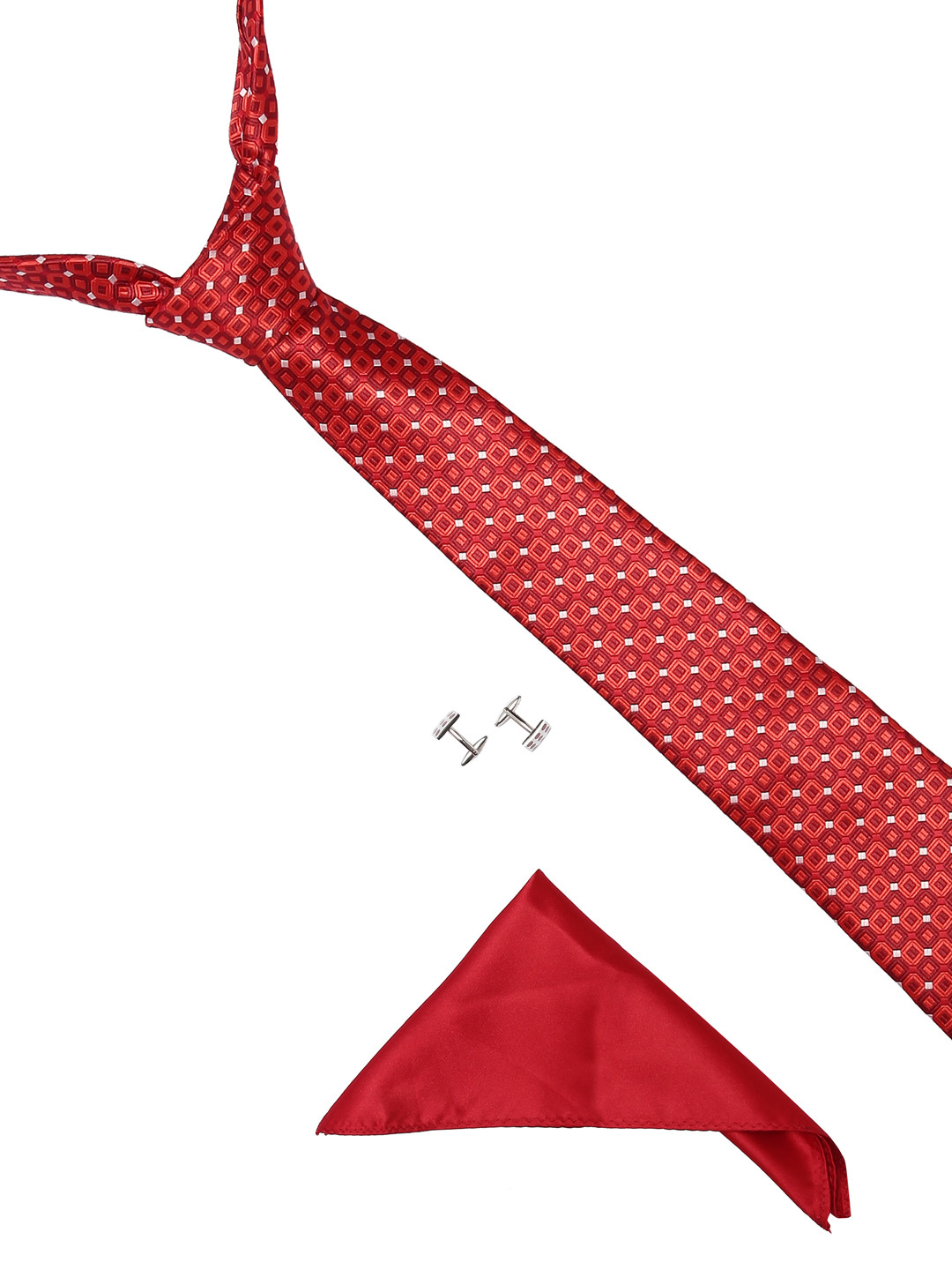 

Alvaro Castagnino Red Colored Accessory Gift Set for Men