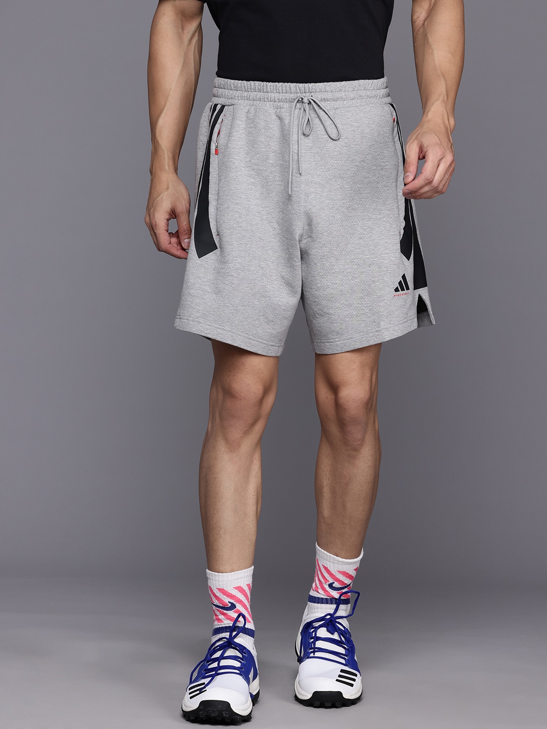 

ADIDAS Adi Bb Pk Basketball Shorts, Grey