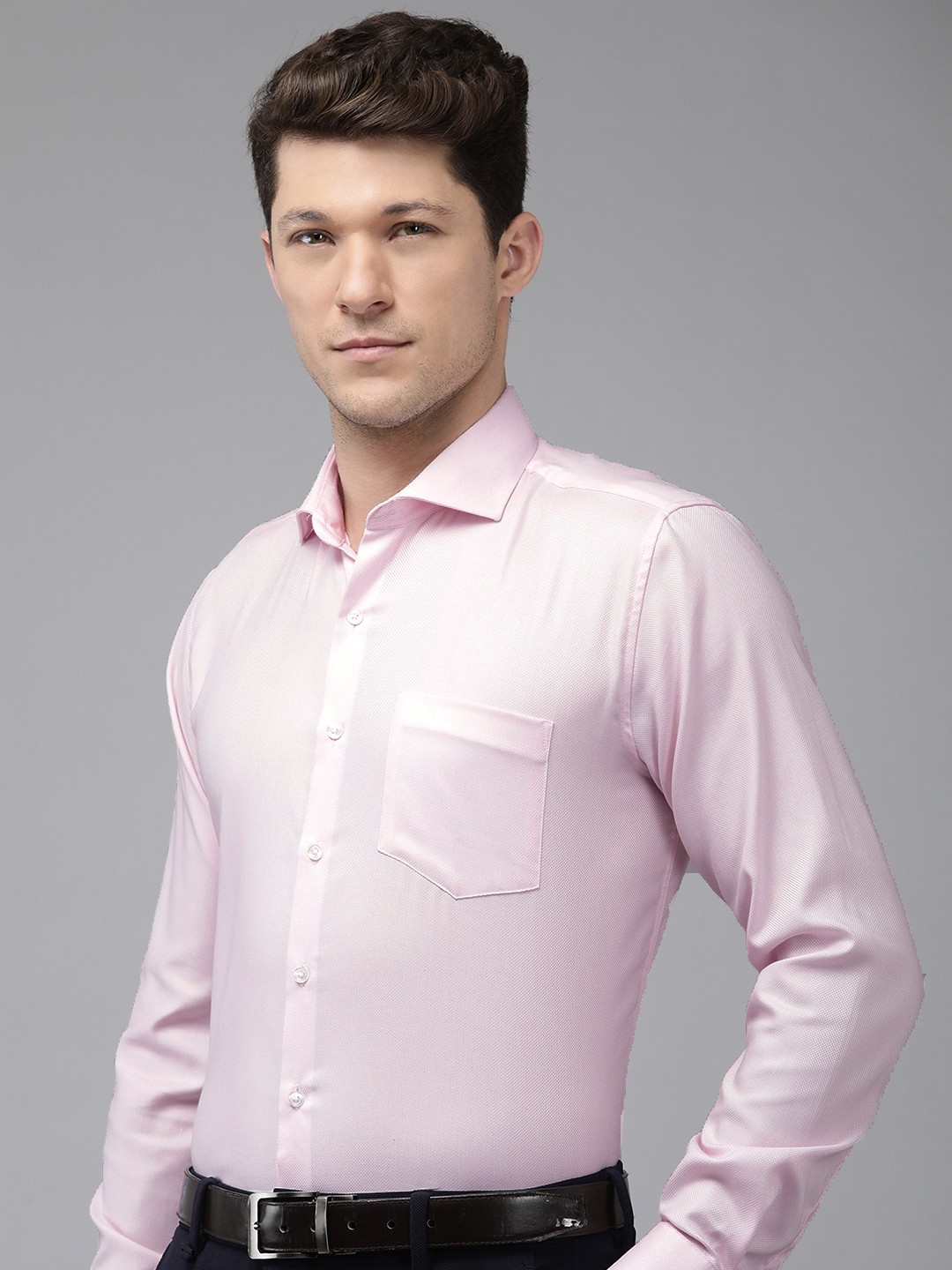 

Van Heusen Slim Fit Pure Cotton Formal Shirt, Pink