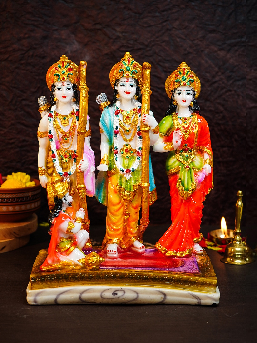 

Ekhasa Red & White Religious Marble Figurine Showpiece