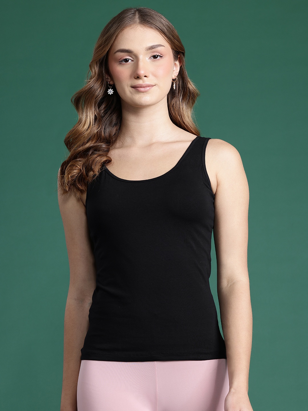 

DressBerry Padded Camisole, Black