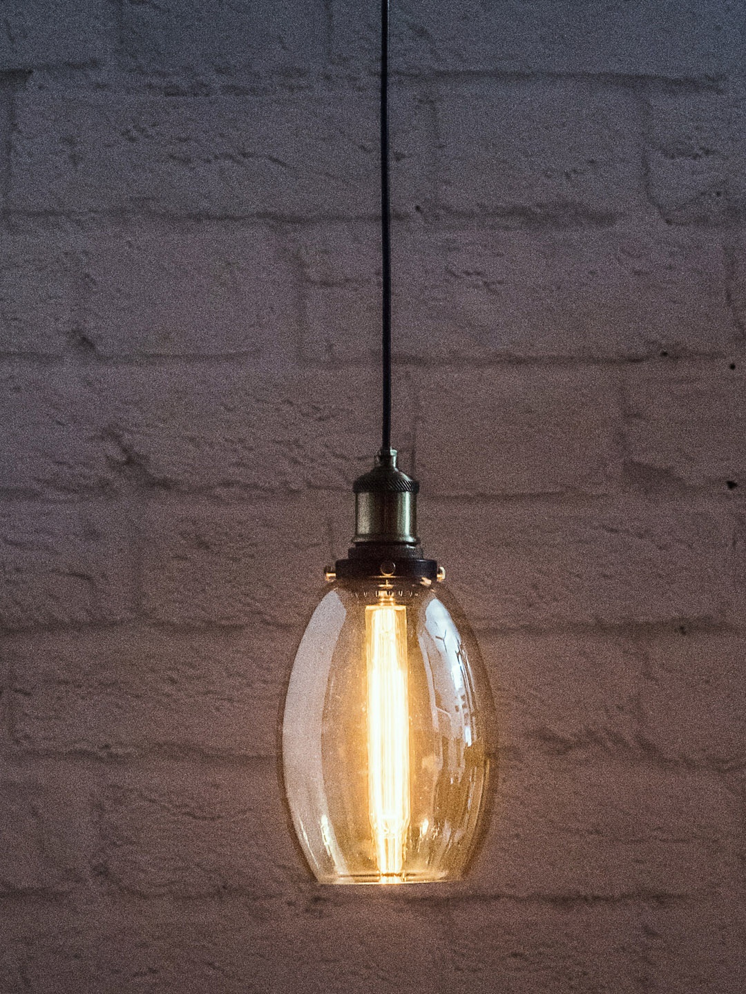 

Fos Lighting Brown & Gold-Toned Solid Hanging Light