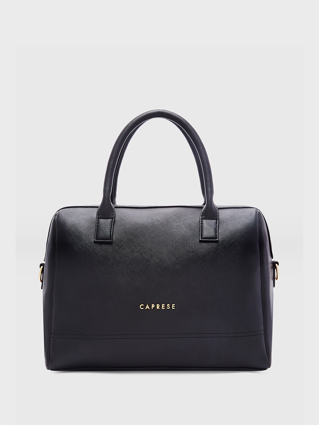 

Caprese Structured Handheld Bag, Black