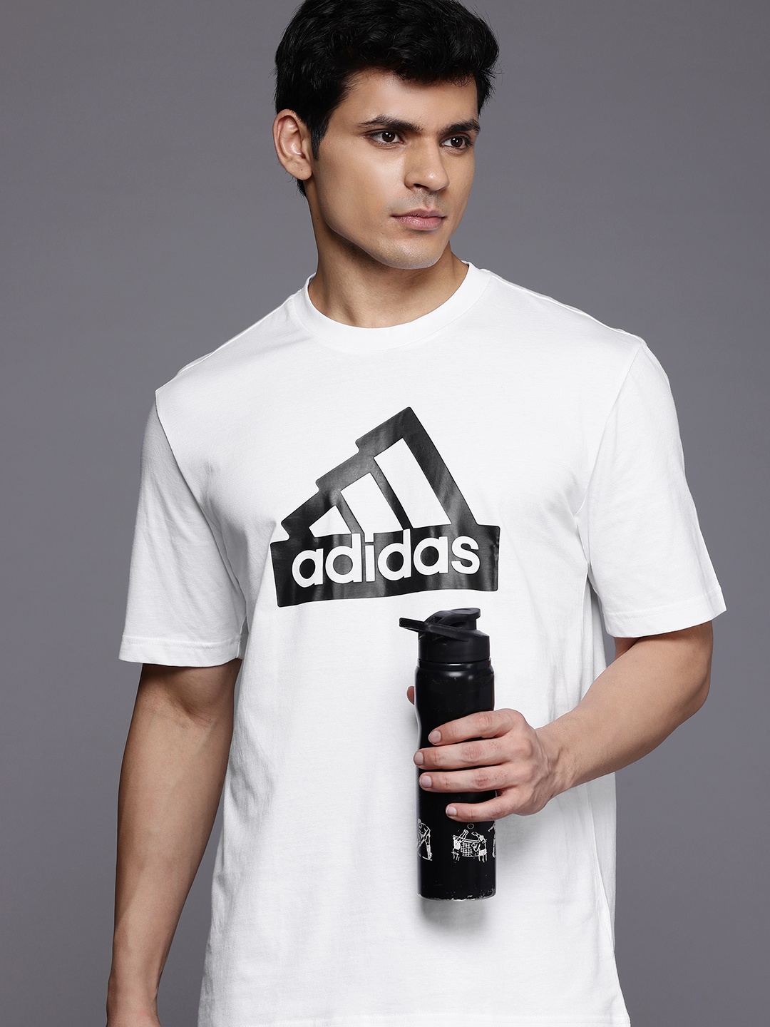 

ADIDAS Pure Cotton MOD ESS Training T-Shirt, White