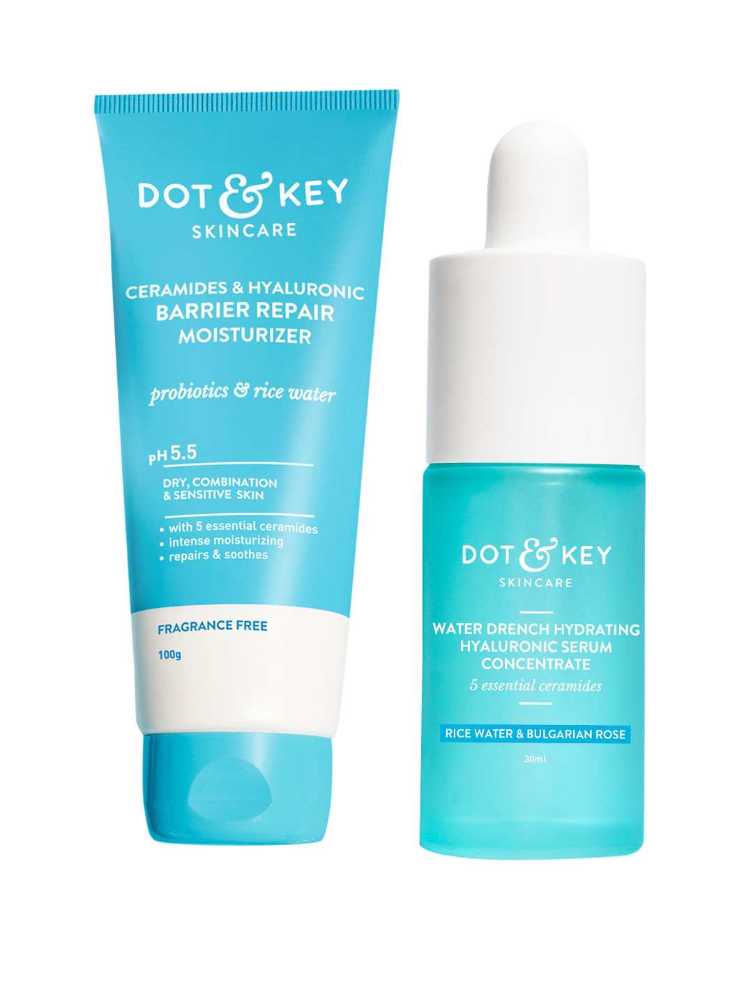 

DOT & KEY Hydrating Hyaluronic Skincare Combo, Blue