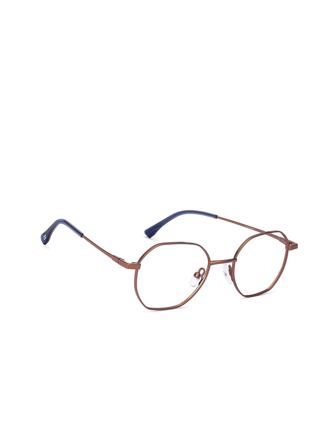 

Lenskart Blu Unisex Full Rim Square Frames, Brown