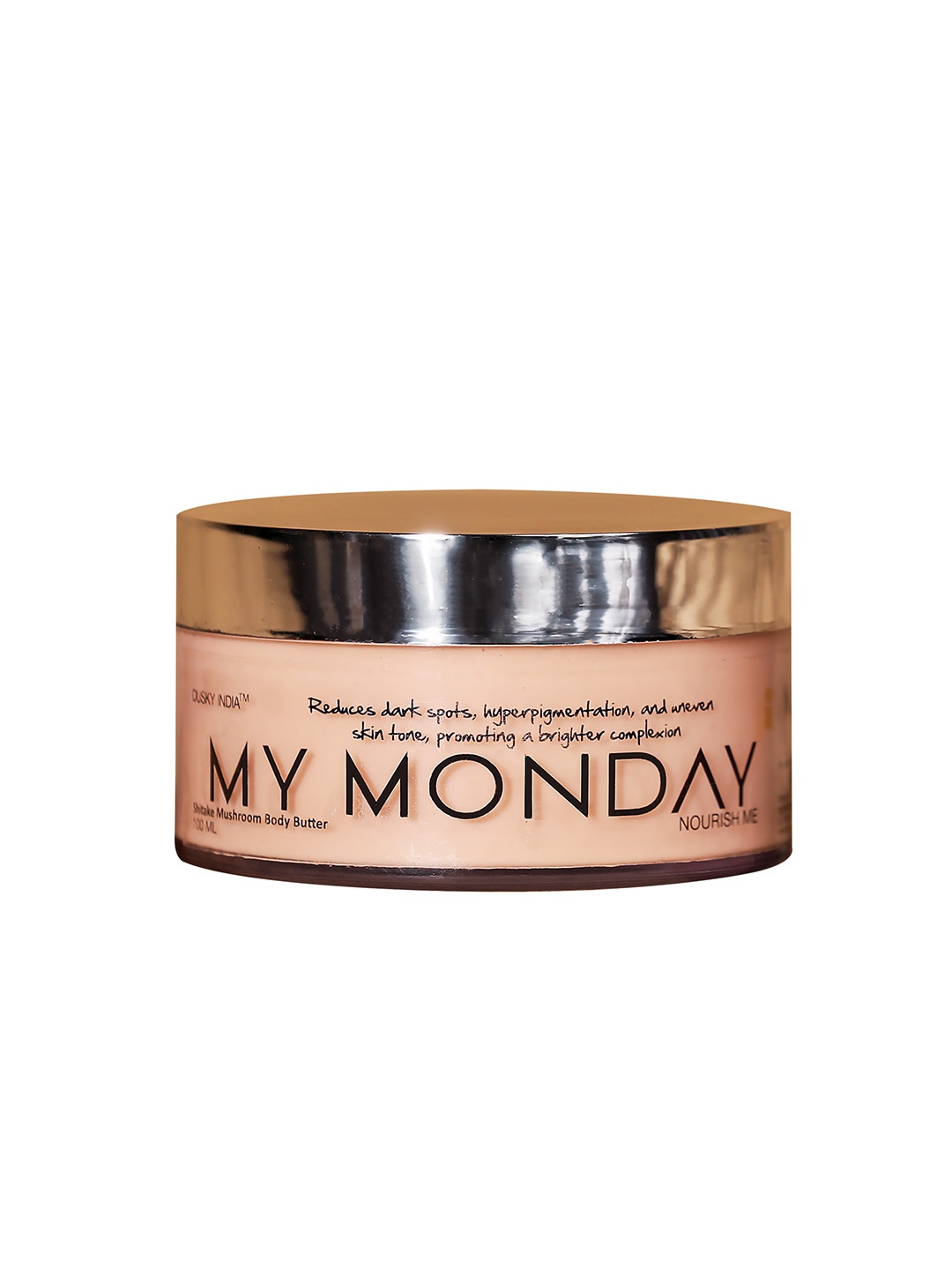 

DUSKY INDIA My Monday Shitake Mushroom Body Butter-100ml, Beige