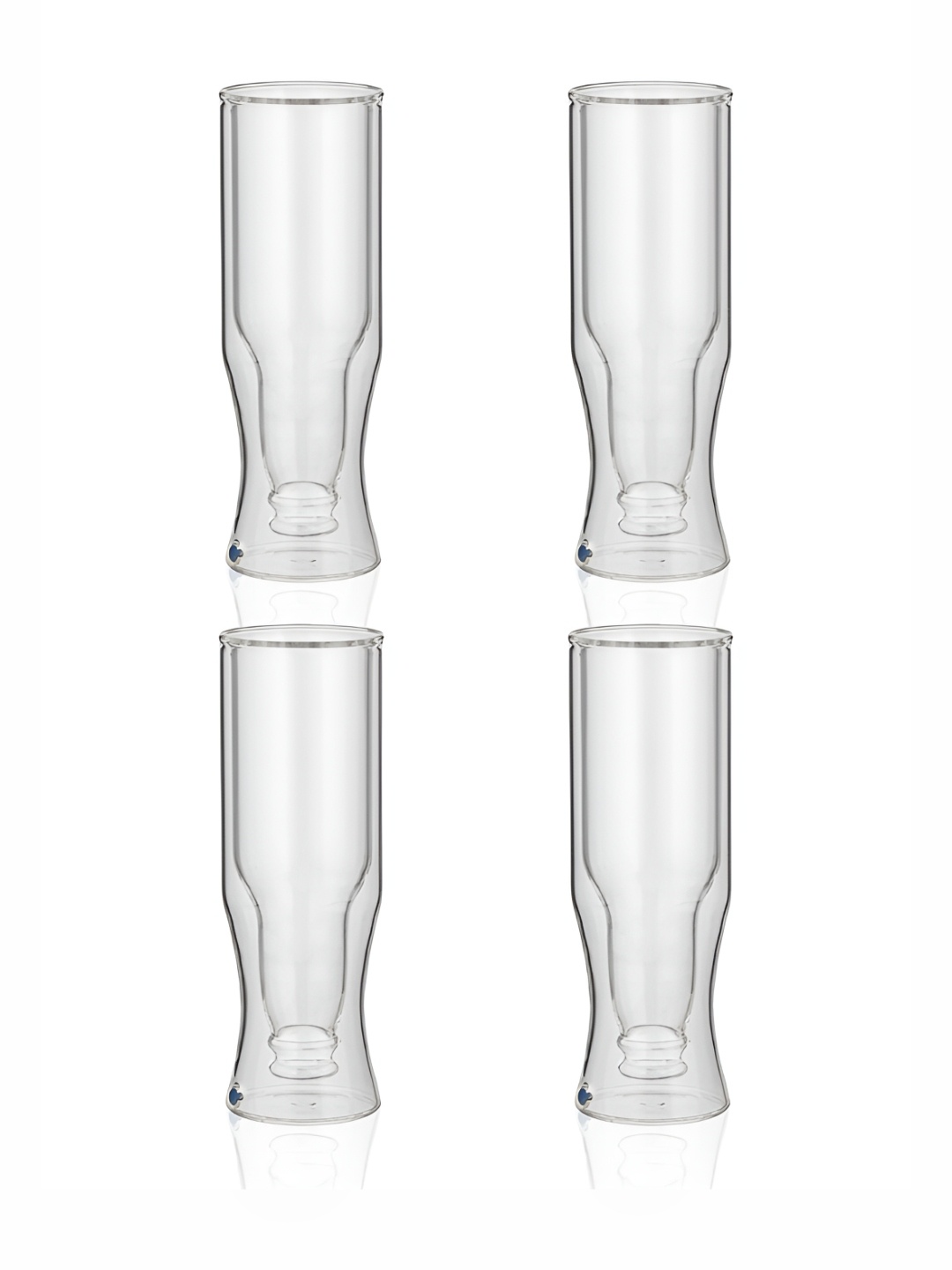

Troveas Transparent 4 Pieces Dishwasher Safe Beer Glasses 250 ml