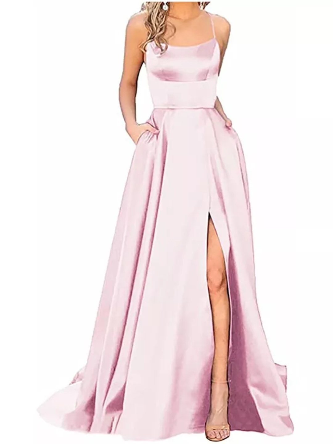 

KPOP A-Line Maxi Dress, Pink