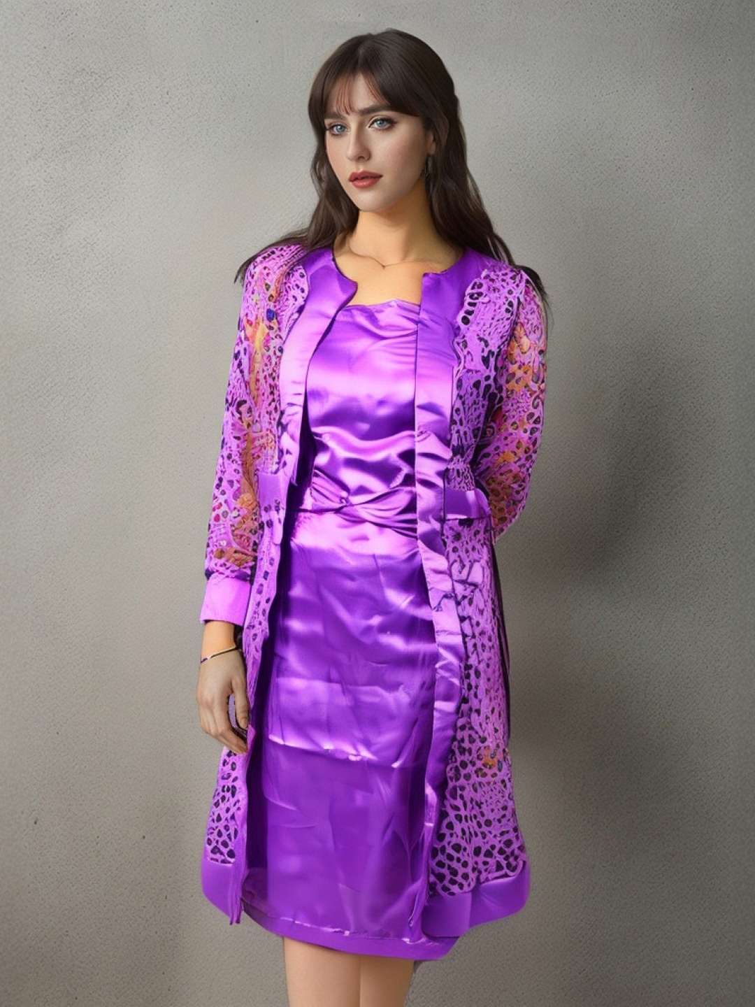 

KPOP Bodycon Dress, Purple