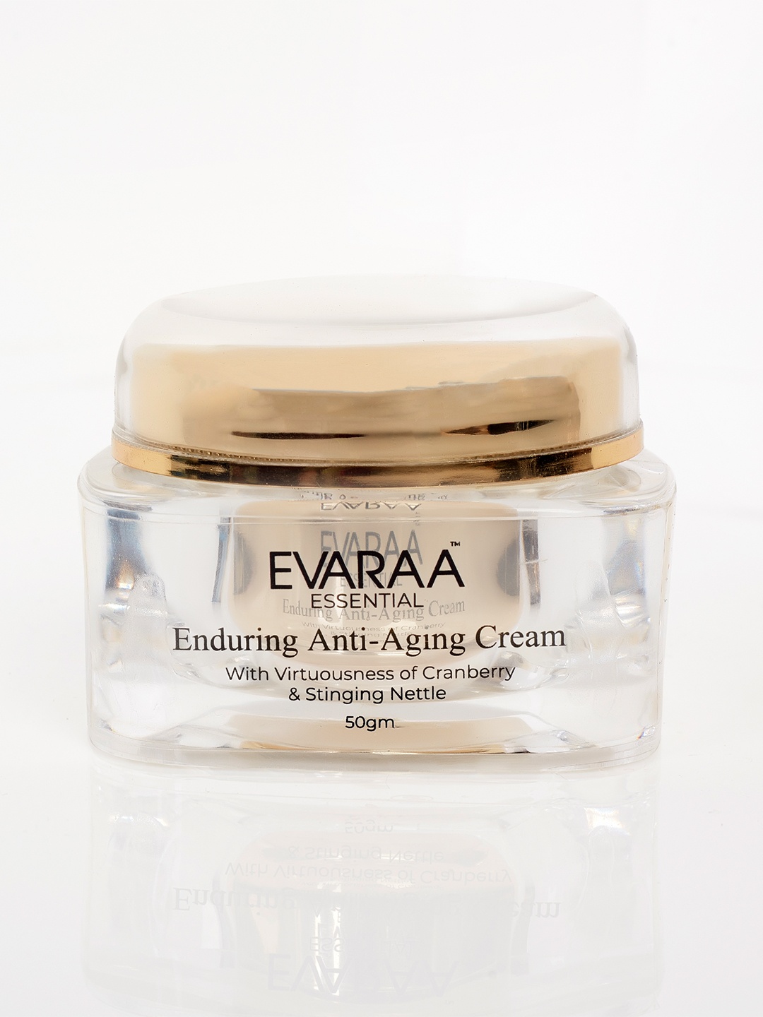 

EVARAA ESSENTIAL Enduring Anti-Aging Cream With Cranberry & Stinging Nettle-50g, White