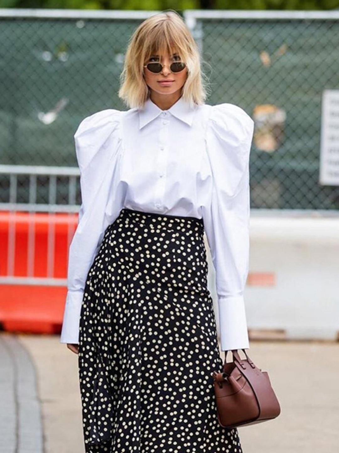 

KPOP Shirt Style Top, White