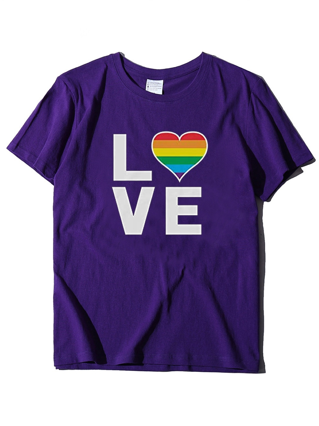 

KPOP Women Typography Printed T-shirt, Purple