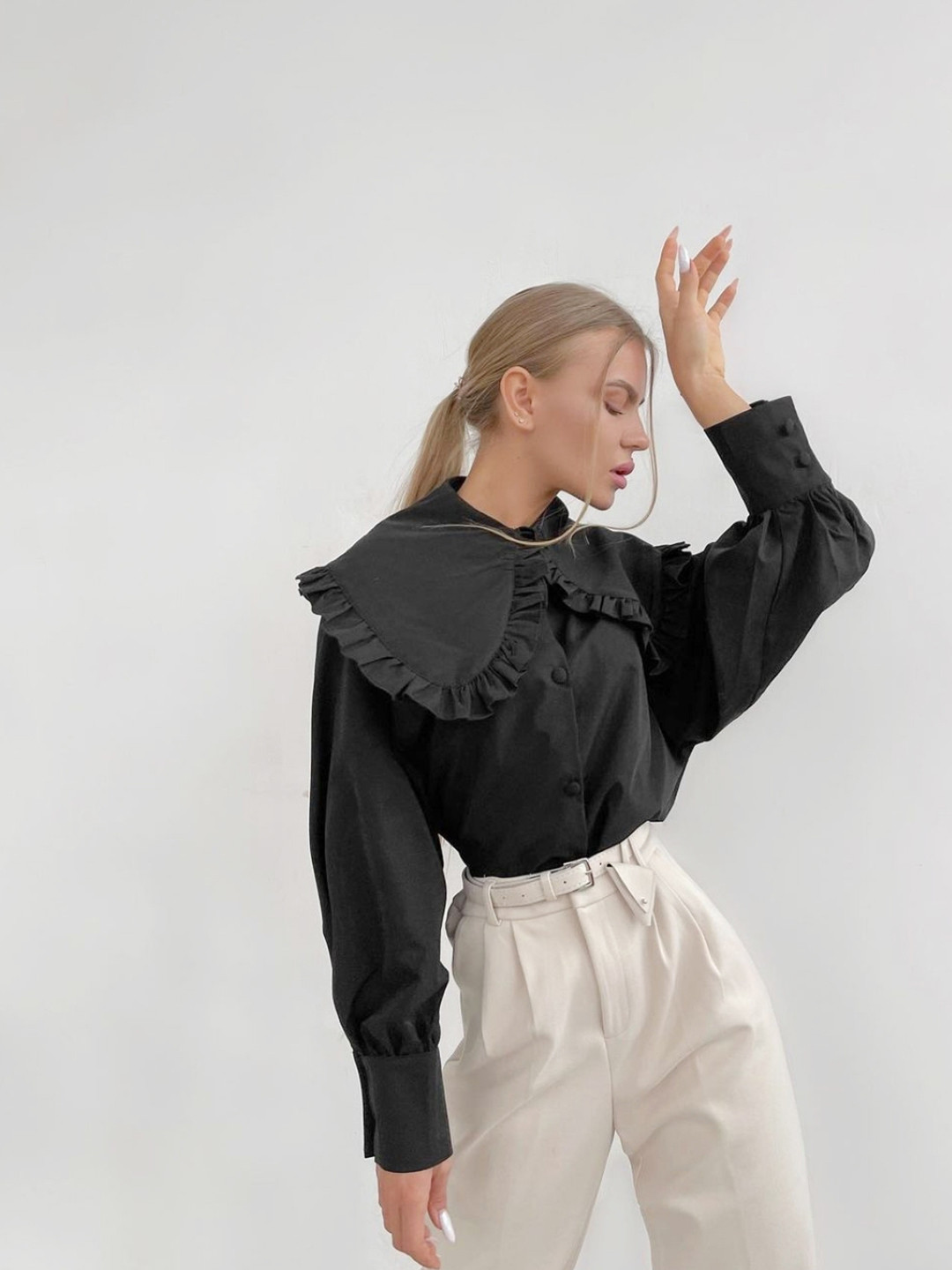

KPOP Cotton Top, Black