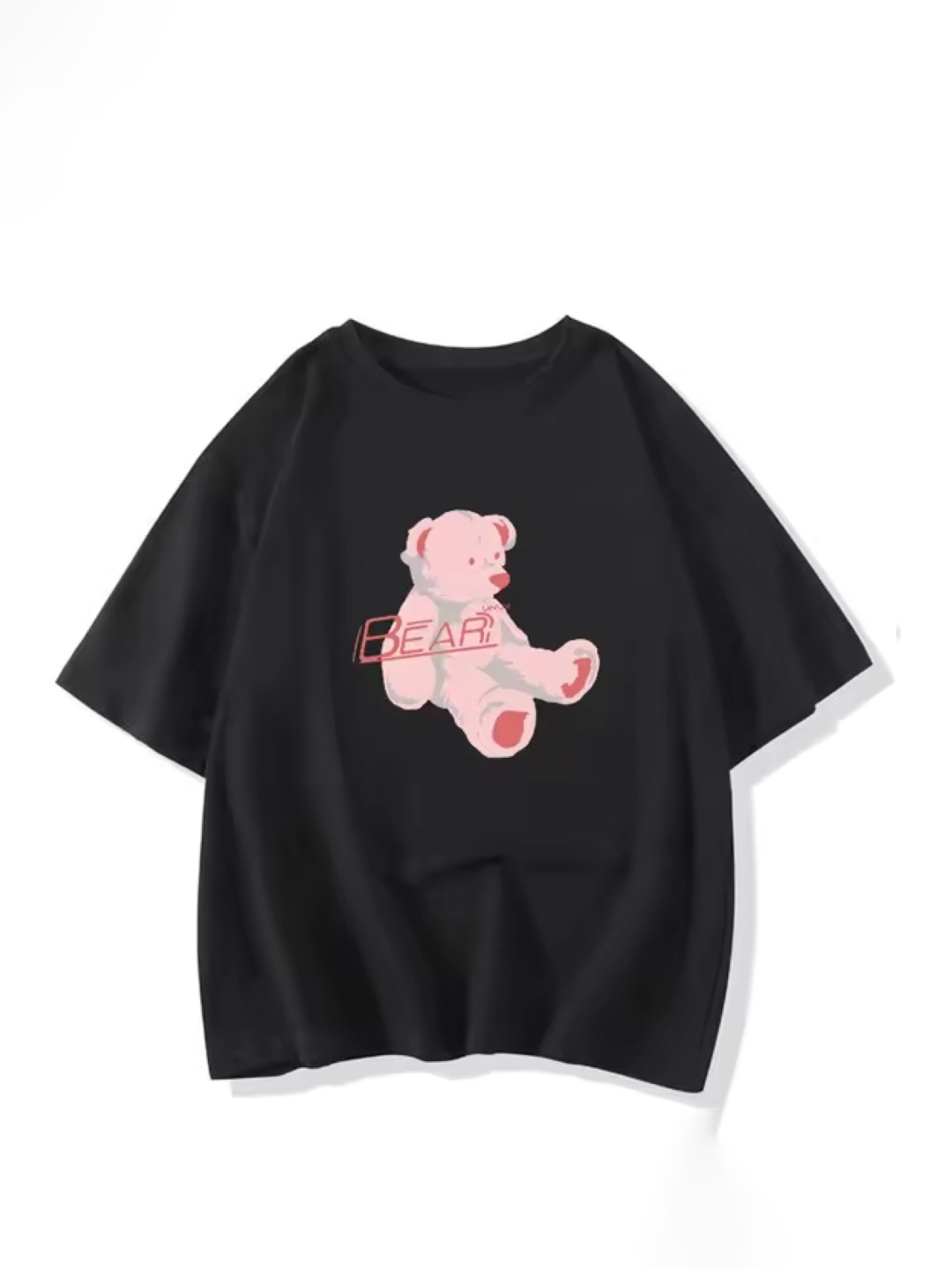 

KPOP Women Printed Top, Black