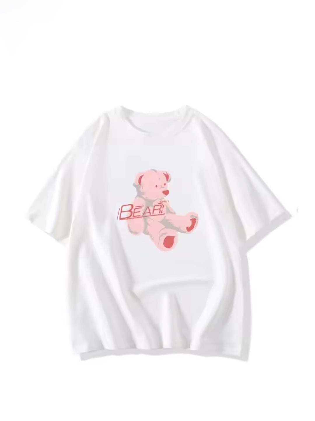 

KPOP Women Graphic Printed T-shirt, White