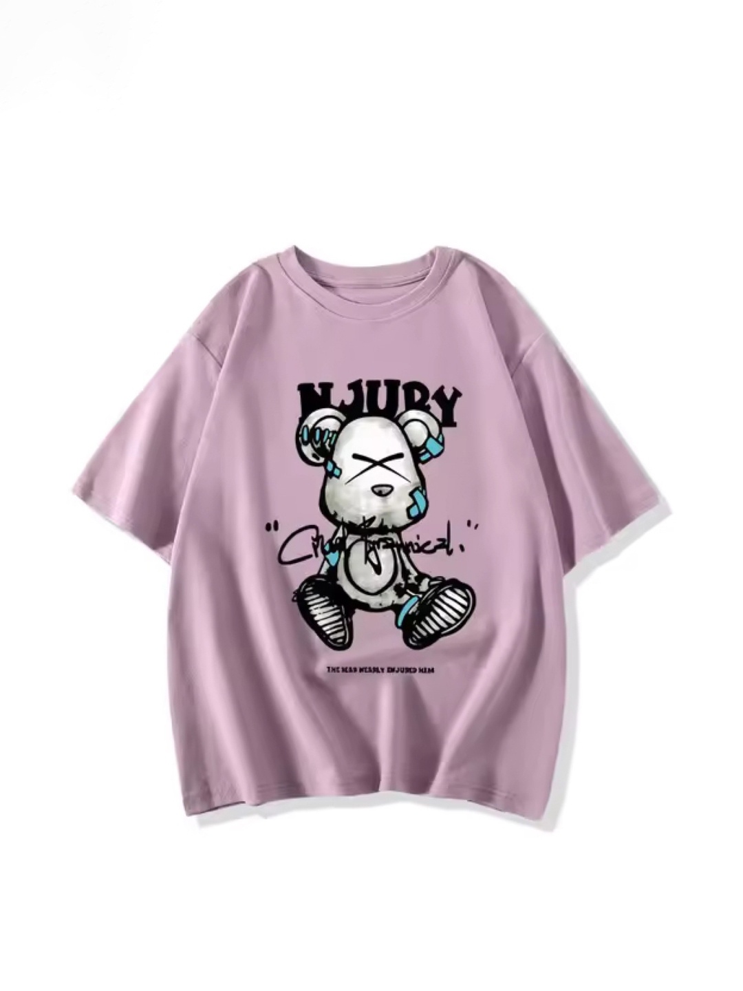 

KPOP Women Graphic Printed T-shirt, Purple