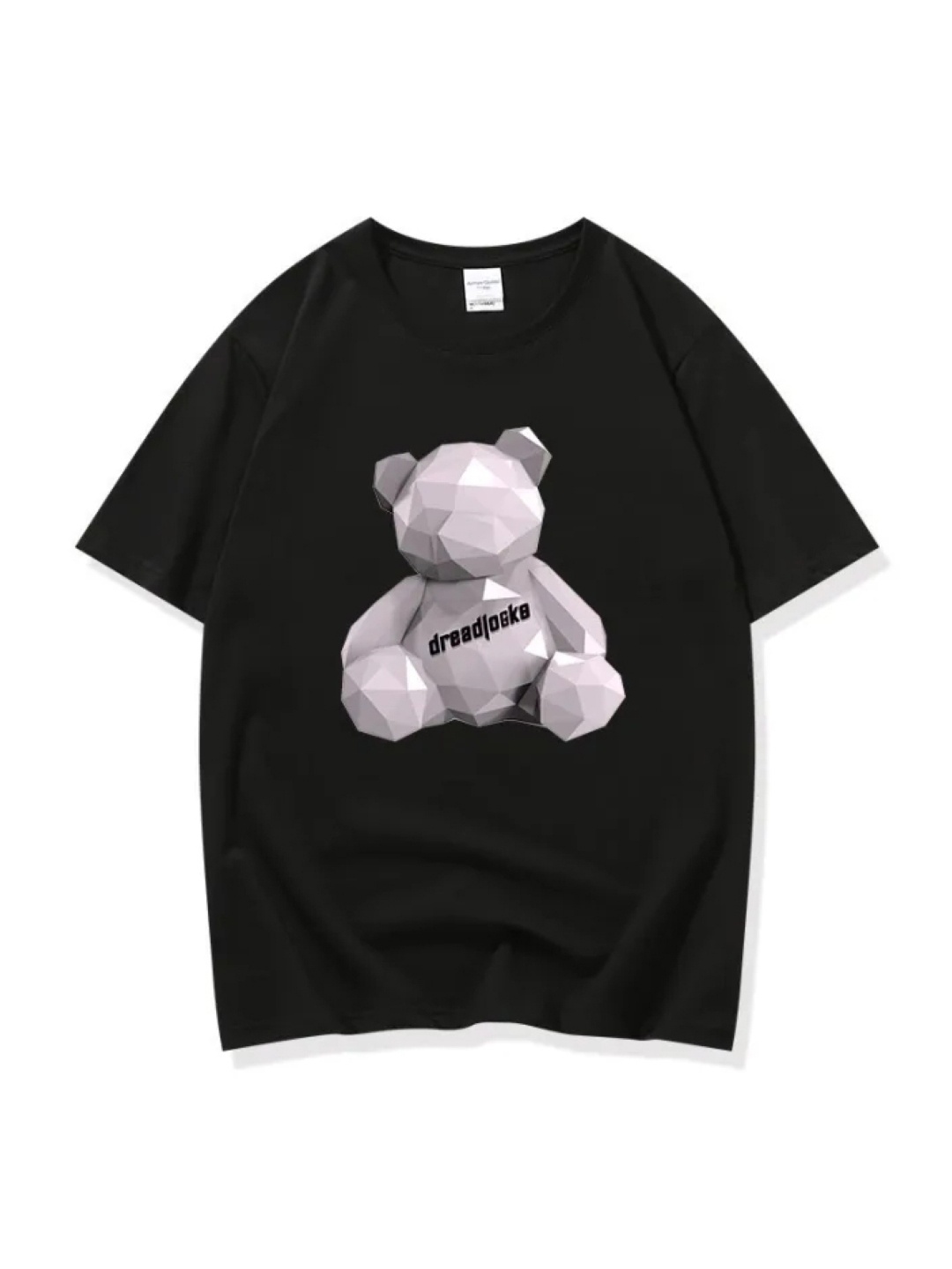 

KPOP Women Graphic Printed T-shirt, Black