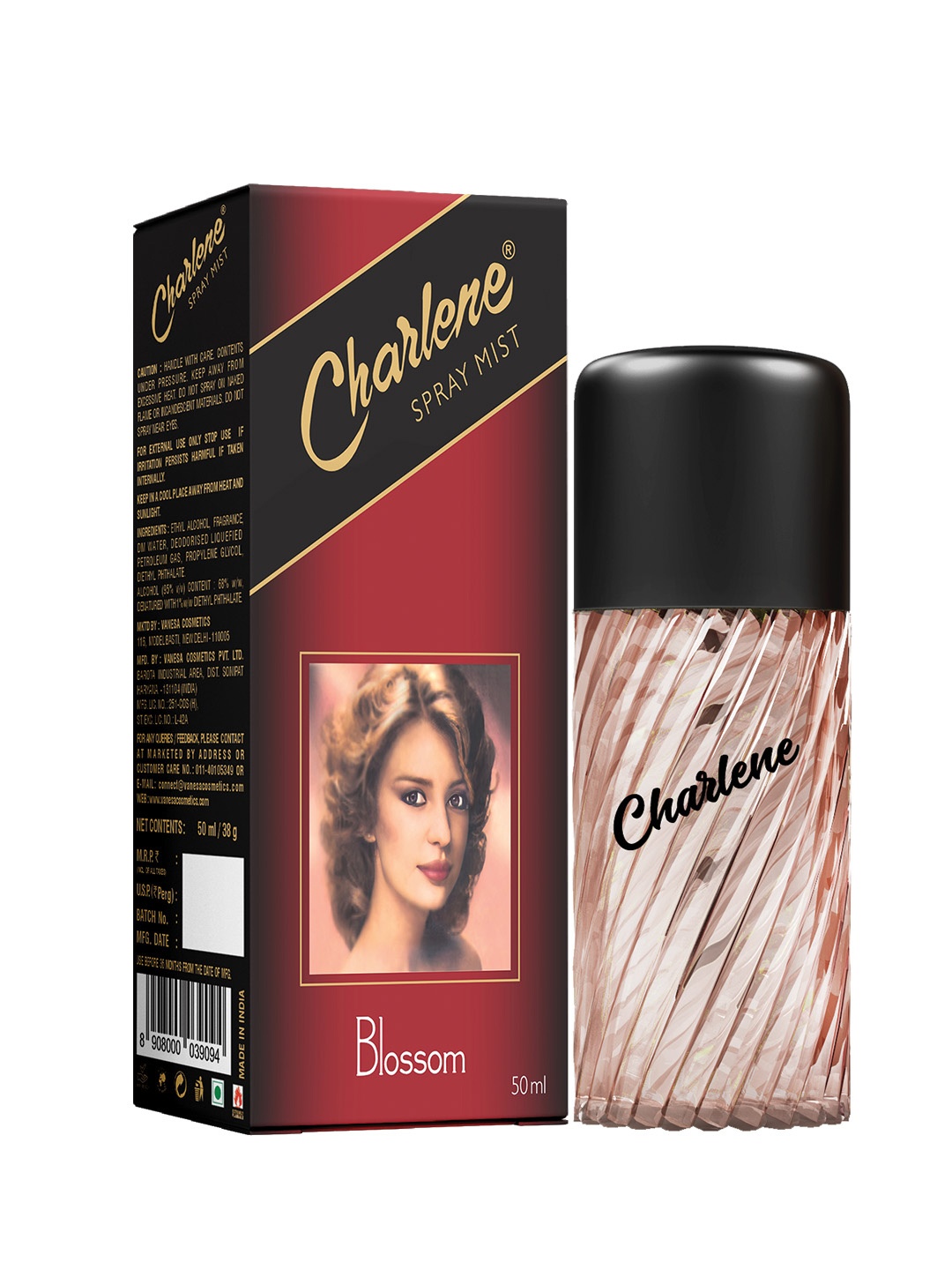 

CHARLENE Blossom Luxury Perfume - 50 ml, Multi