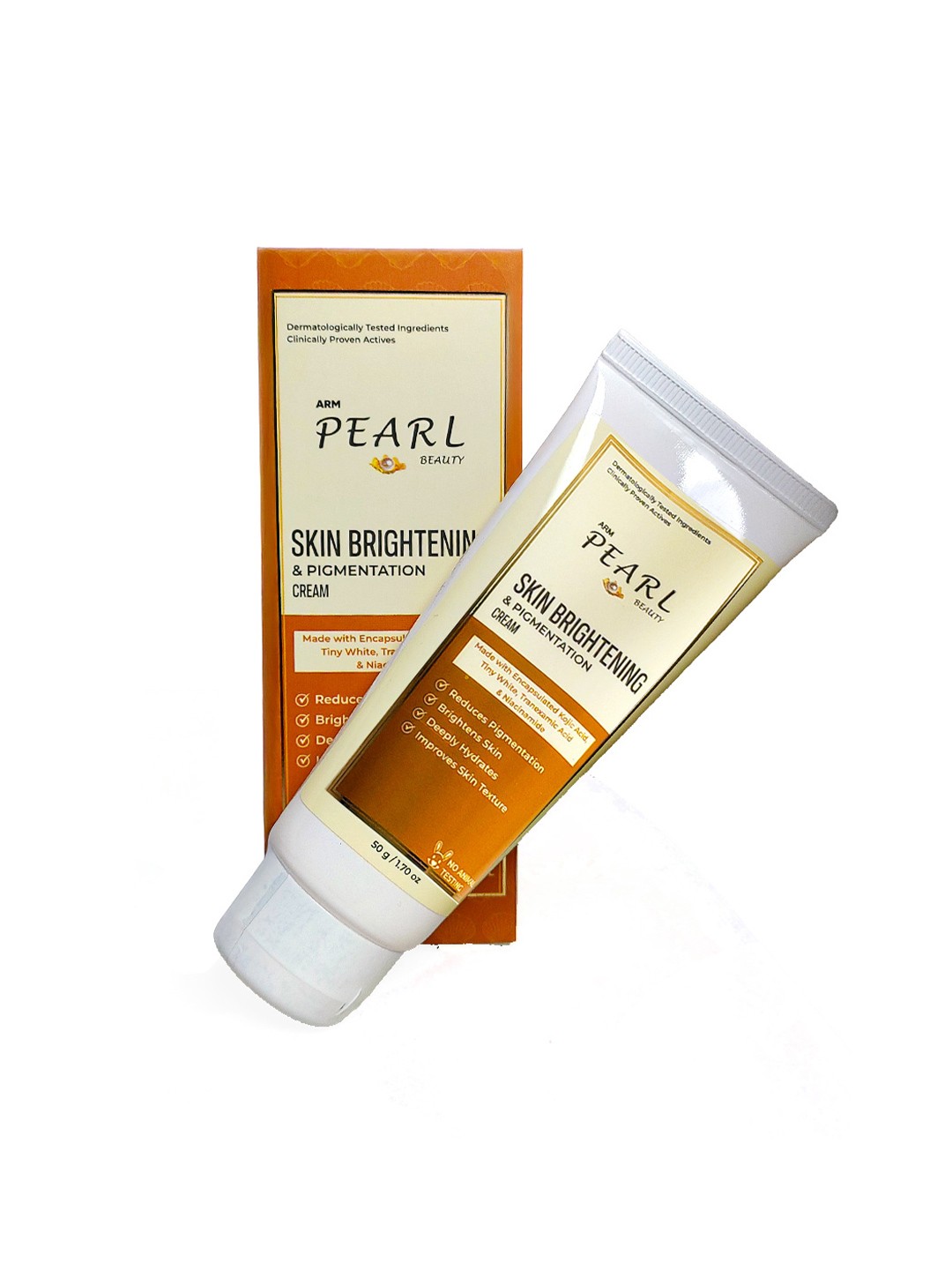 

ARM PEARL BEAUTY Skin Brightening & Pigmentation Cream-50g, White