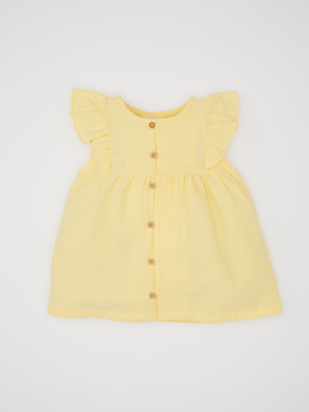 

DeFacto Girls Fit and Flare Dress, Yellow