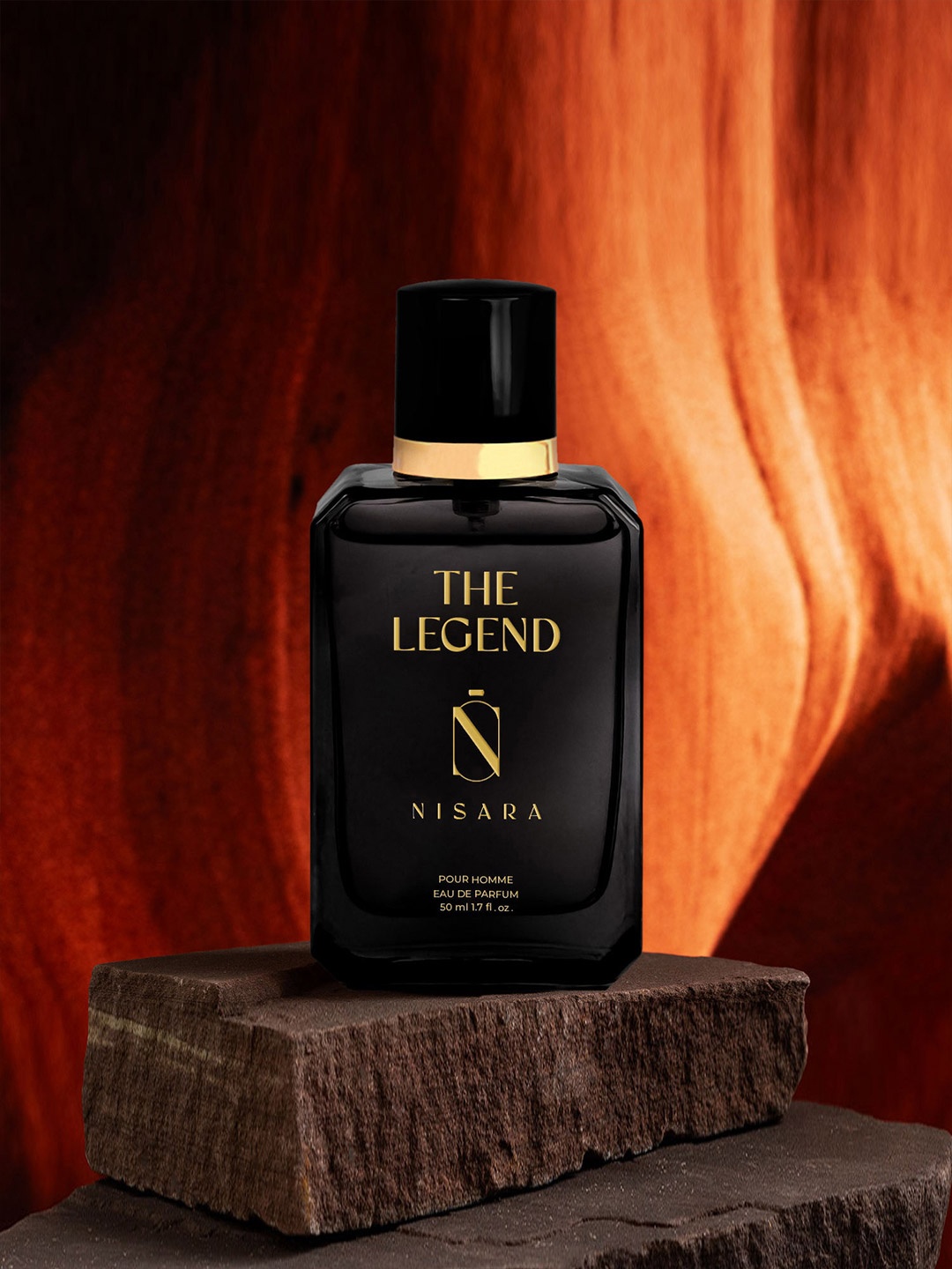 

NISARA Men The Legend Long Lasting Eau De Parfum - 50ml, Transparent