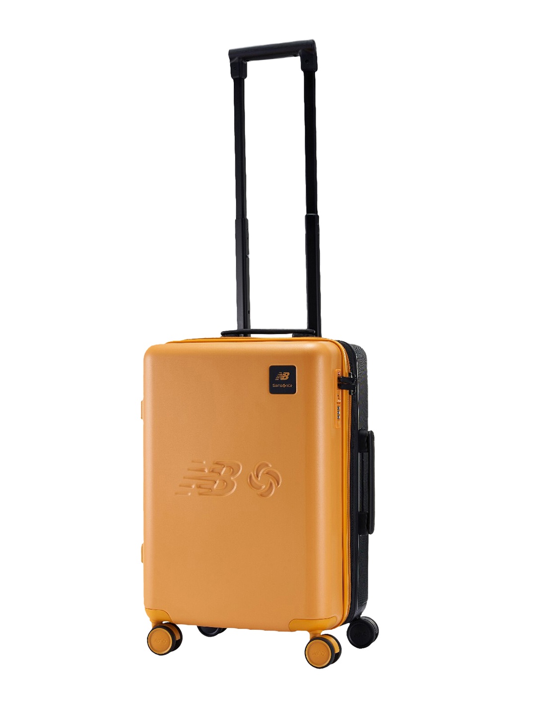 

NB x SAM Expandable 55 Cms Small Cabin Hard Sided Trolley Bag, Yellow