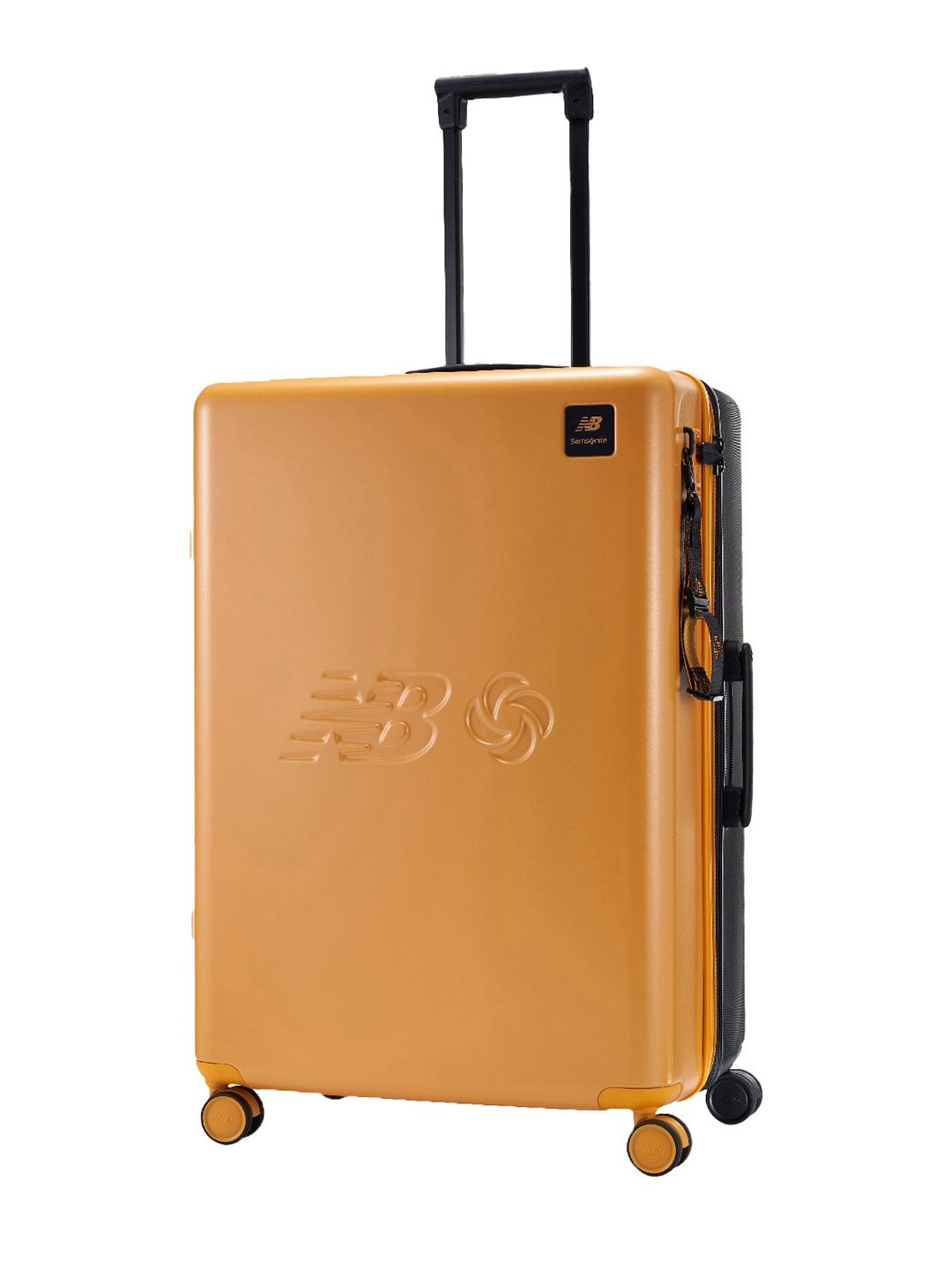 

NB x SAM Expandable 75 Cms Large Check-In Hard Sided Trolley Bag, Yellow